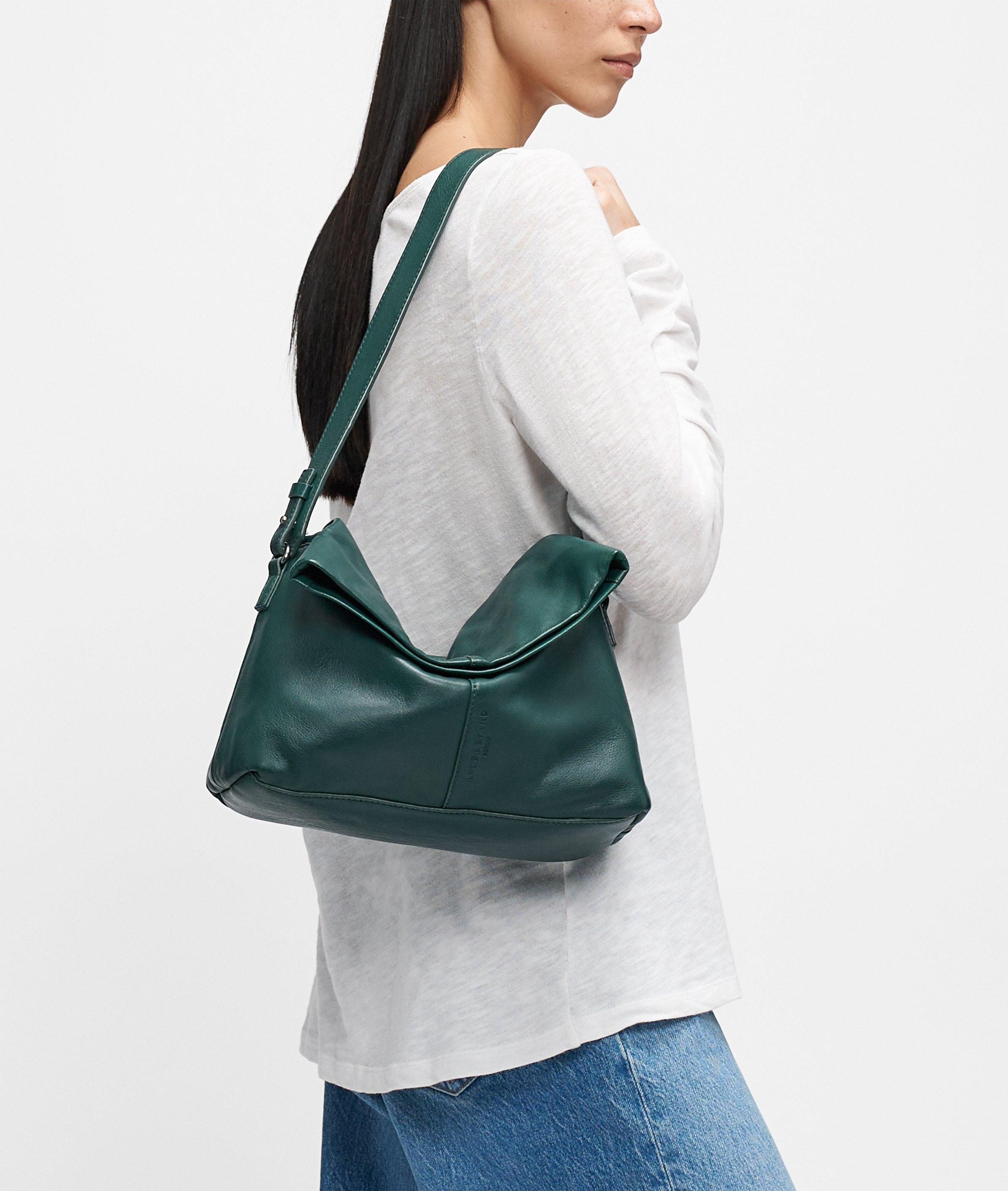 Liebeskind Berlin Schultertasche Hobo, Handliche Schultertasche aus Schafsleder