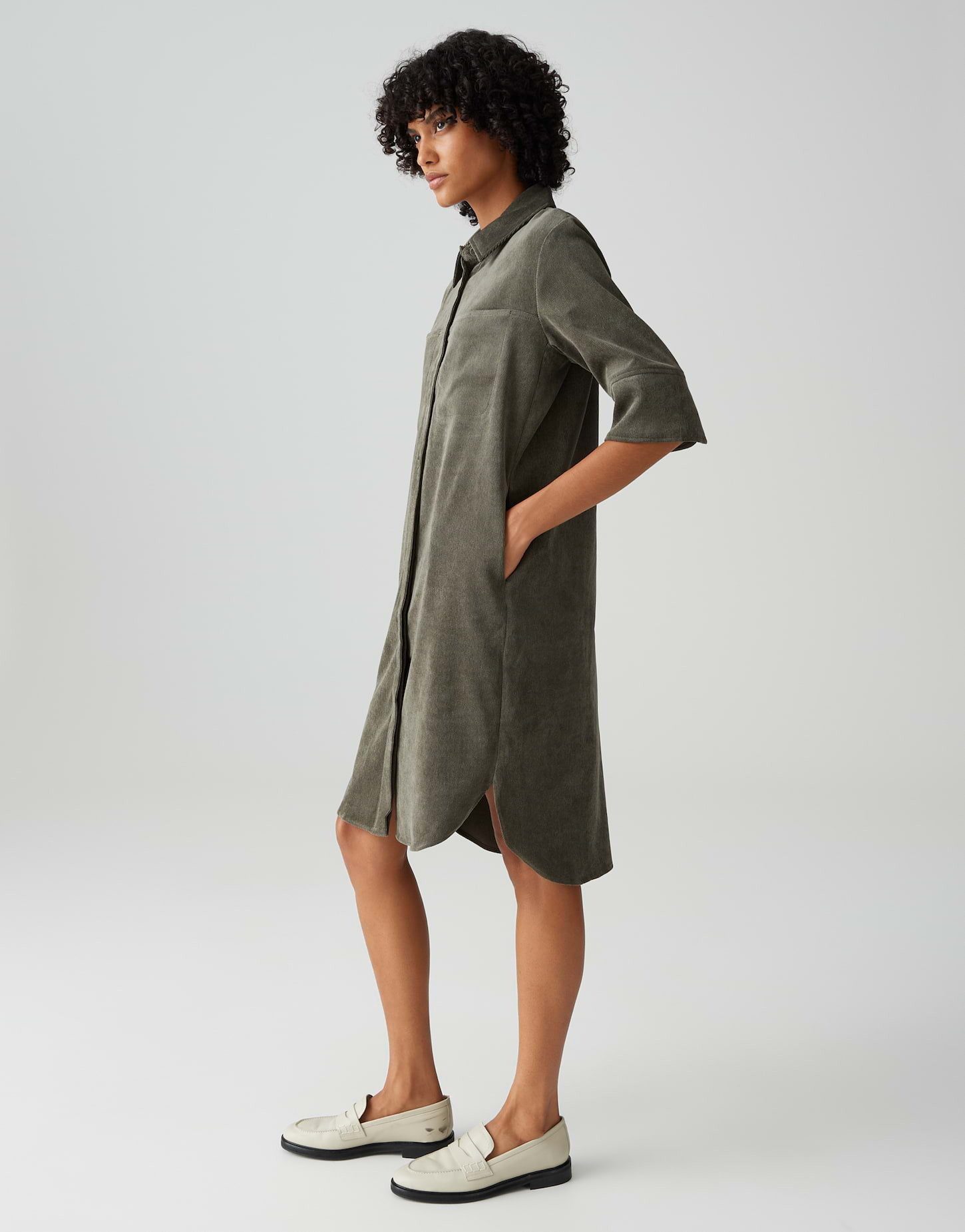 OPUS Hemdblusenkleid WINCHESTA im Hemdblusenstil