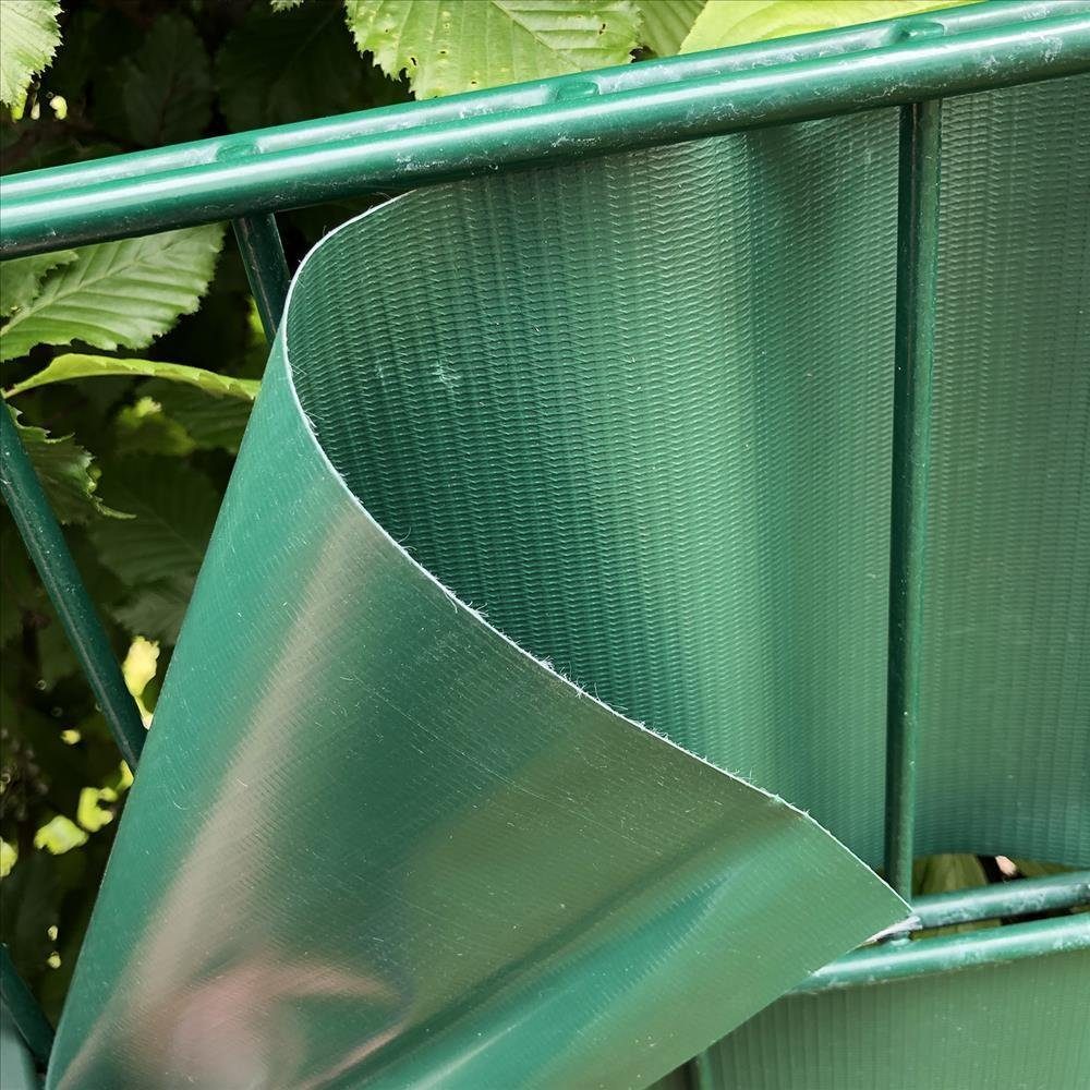 interGo Sichtschutzstreifen PVC Sichtschutzstreifen 35m & 70M Windschutzstreifen Doppelstabmatten, (Sichtschutzstreifen-Set) – Bild 5 von 5