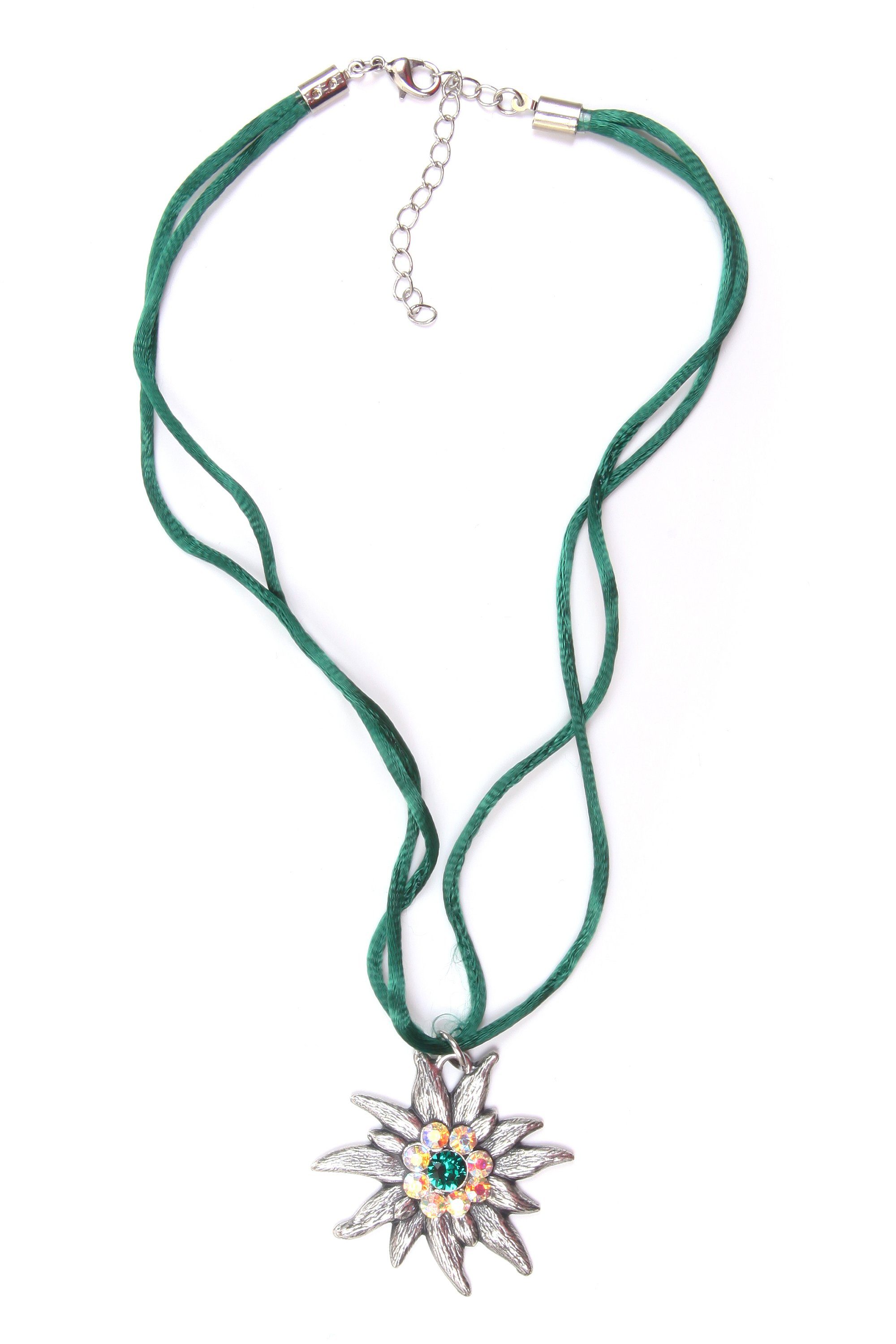 Allgäu Rebell Collier "Maria", mit Edelweiß günstig online kaufen