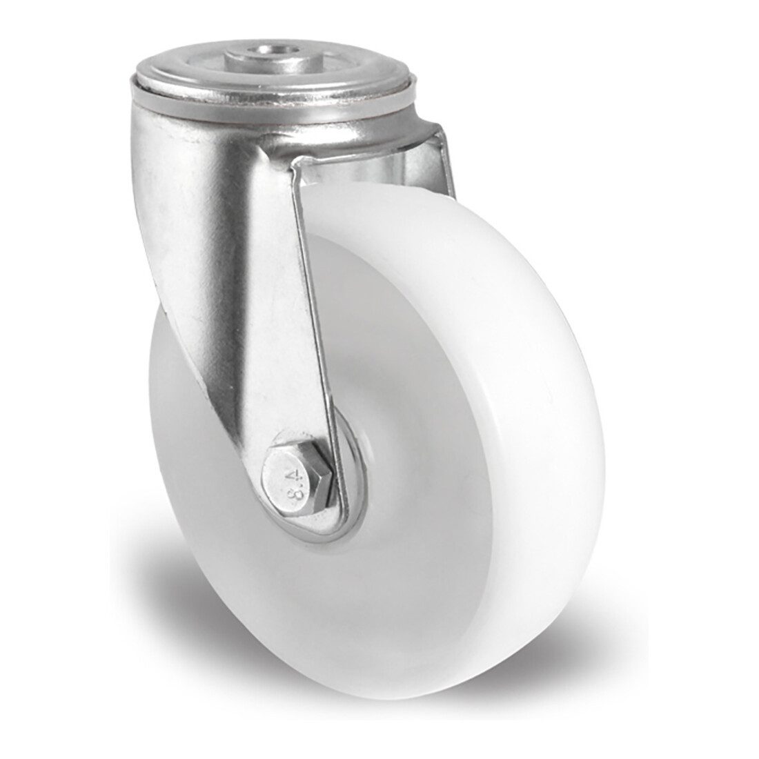 Contorion Wagenheber CASCOO Rückenlochlenkrolle ø 125 mm Serie N0N0 Kugellager