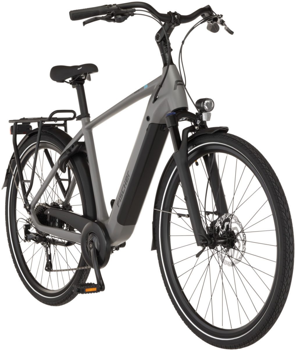 FISCHER Fahrrad E-Bike Trekkingrad VIATOR MOVE 01 474 D, 8 Gang Shimano Acera RD-M3020-8 Schaltwerk, Heckmotor, 474 Wh