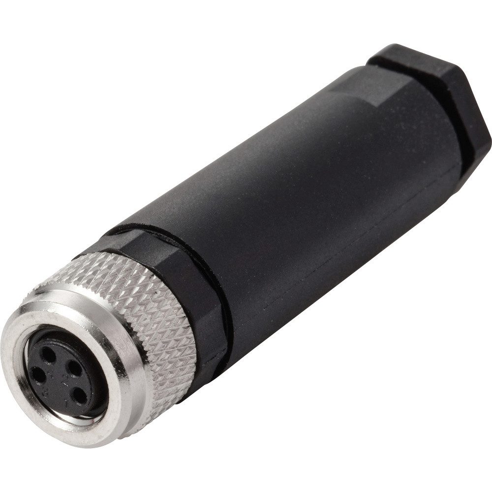 TRU COMPONENTS Steckdose TRU COMPONENTS TC-13752052 Sensor/Aktor Einbaubuchse M8 x 1 Buchse, ge, TC-13752052