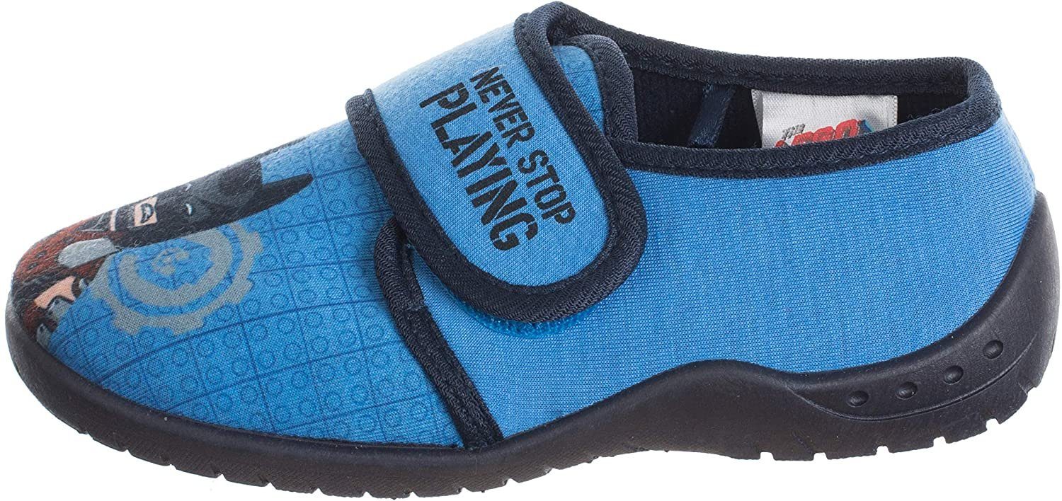 LEGO® Lego® Movie Hausschuhe Blau Batman never stop playing, Hausschuh