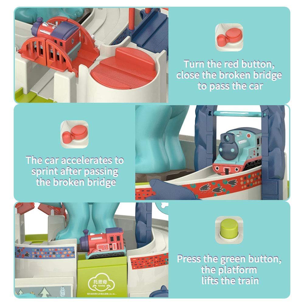 BeebeeRun Fahrzeuge Spielzeug Set für KinderSpielzeug ab 3 Jahren Jungen Mädc... 