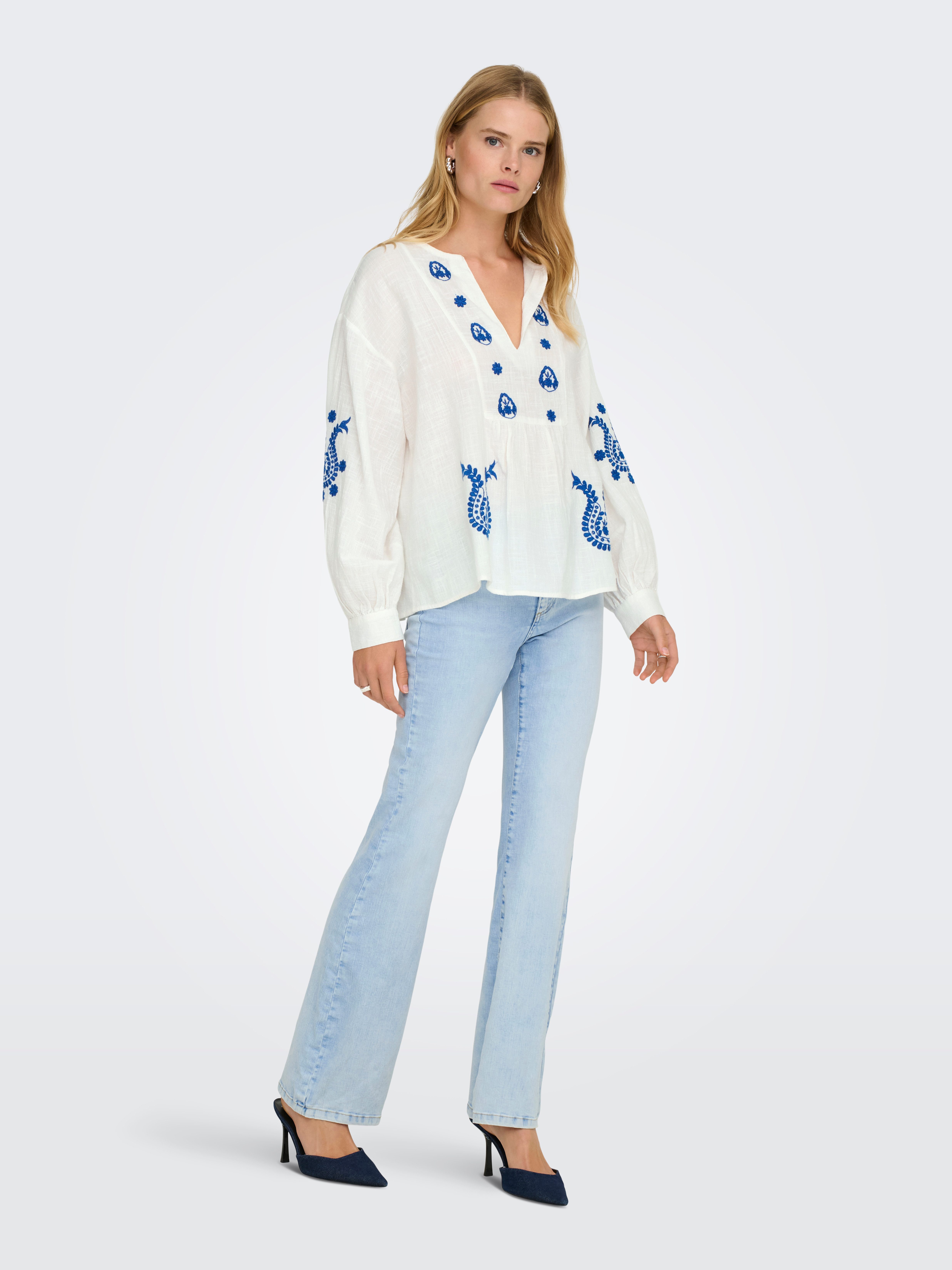 ONLY Bootcut-Jeans ONLWAUW HW FLARED DNM TAI221