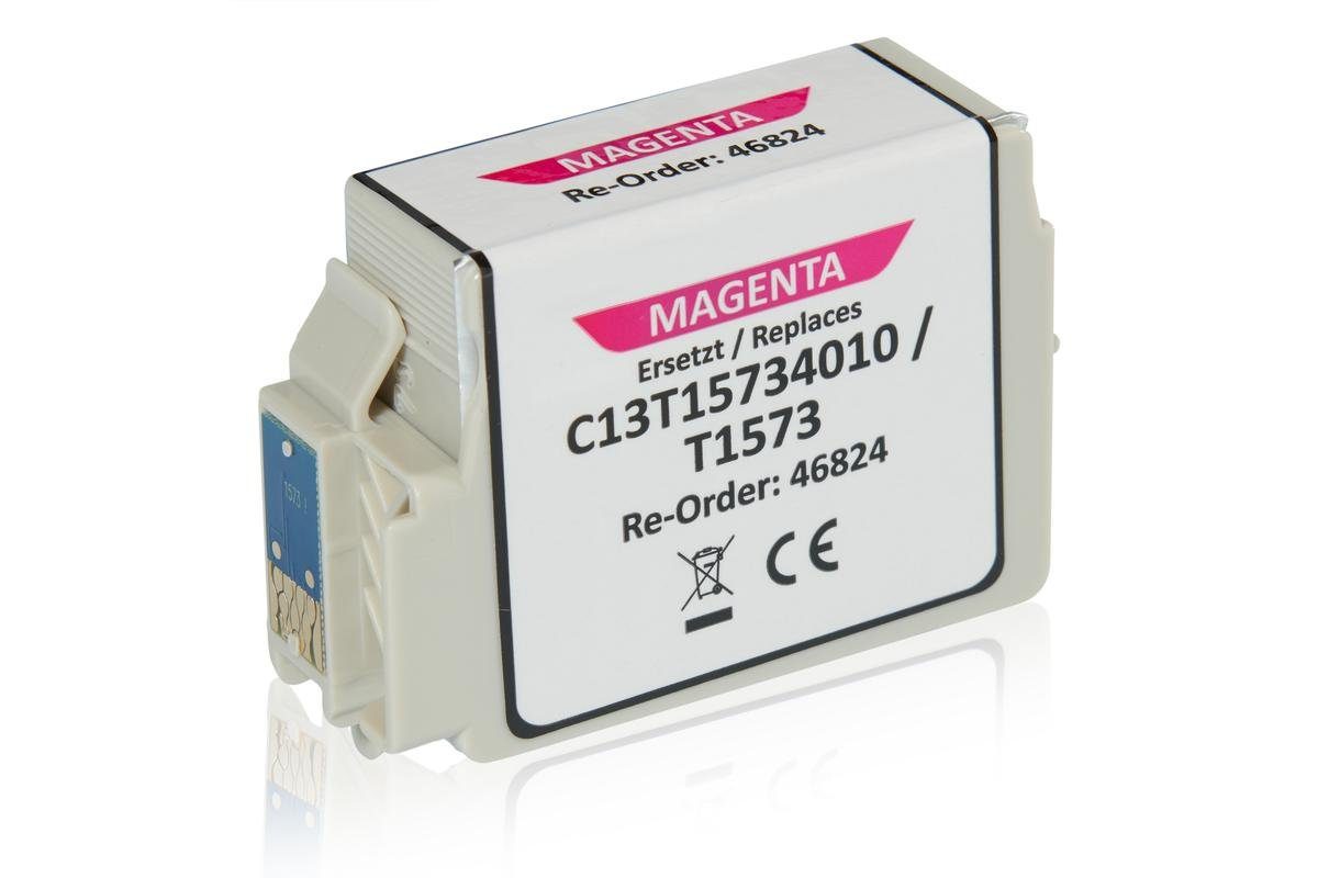 Inkadoo C13T15714010 Inkadoo Magenta / Epson Tintenpatrone Tintenpatrone T1571