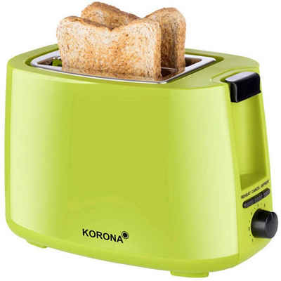 KORONA Toaster Toaster in2 Scheiben mit Brötchenaufsatz, mit Brötchenaufsatz