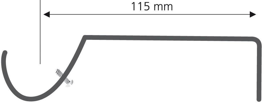 Liedeco Träger, Gardinenstangen, (Set, 2-St), für günstig online kaufen
