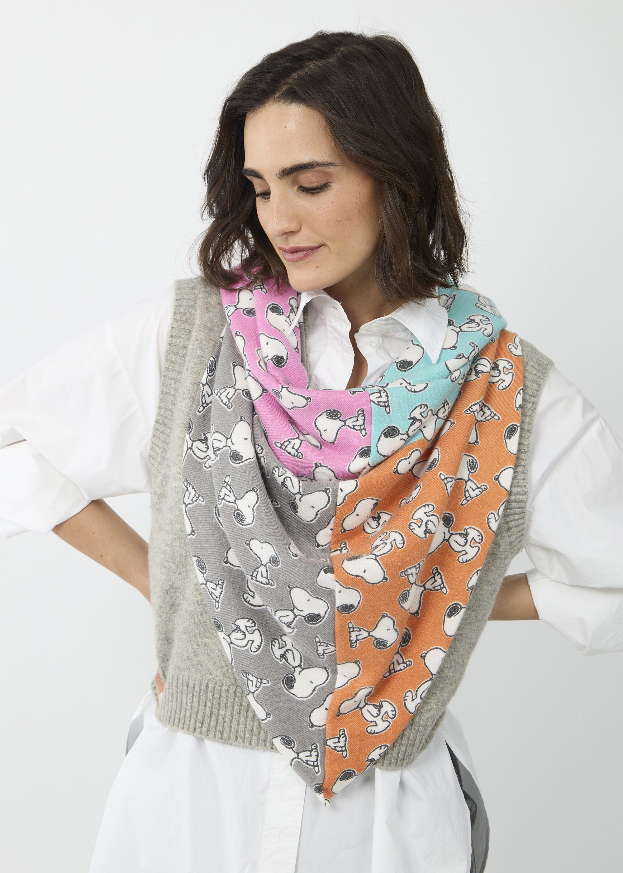 Codello Dreieckstuch, (1-St), mit Snoopy-Print günstig online kaufen