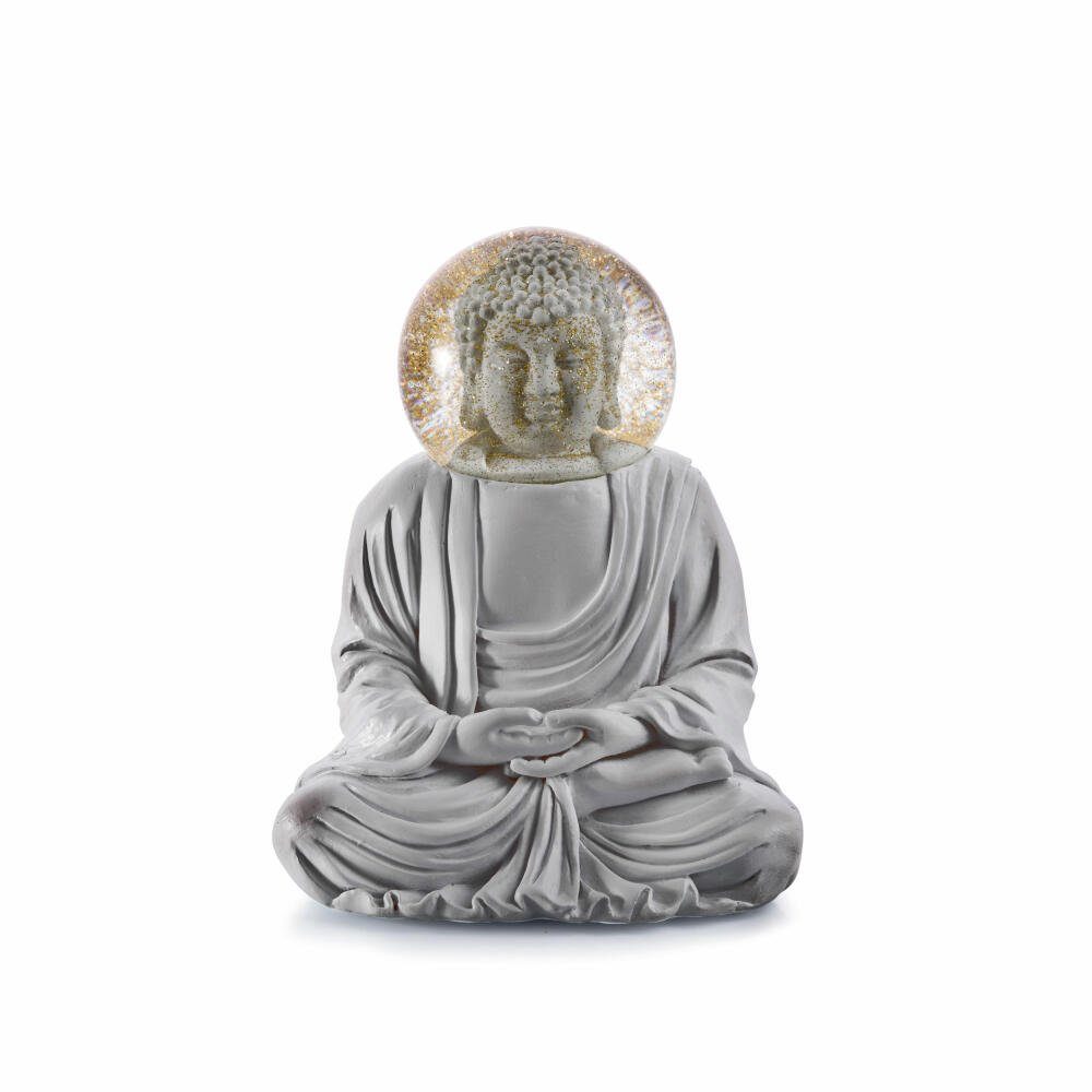 Schneekugel Summerglobe The Buddha Grau