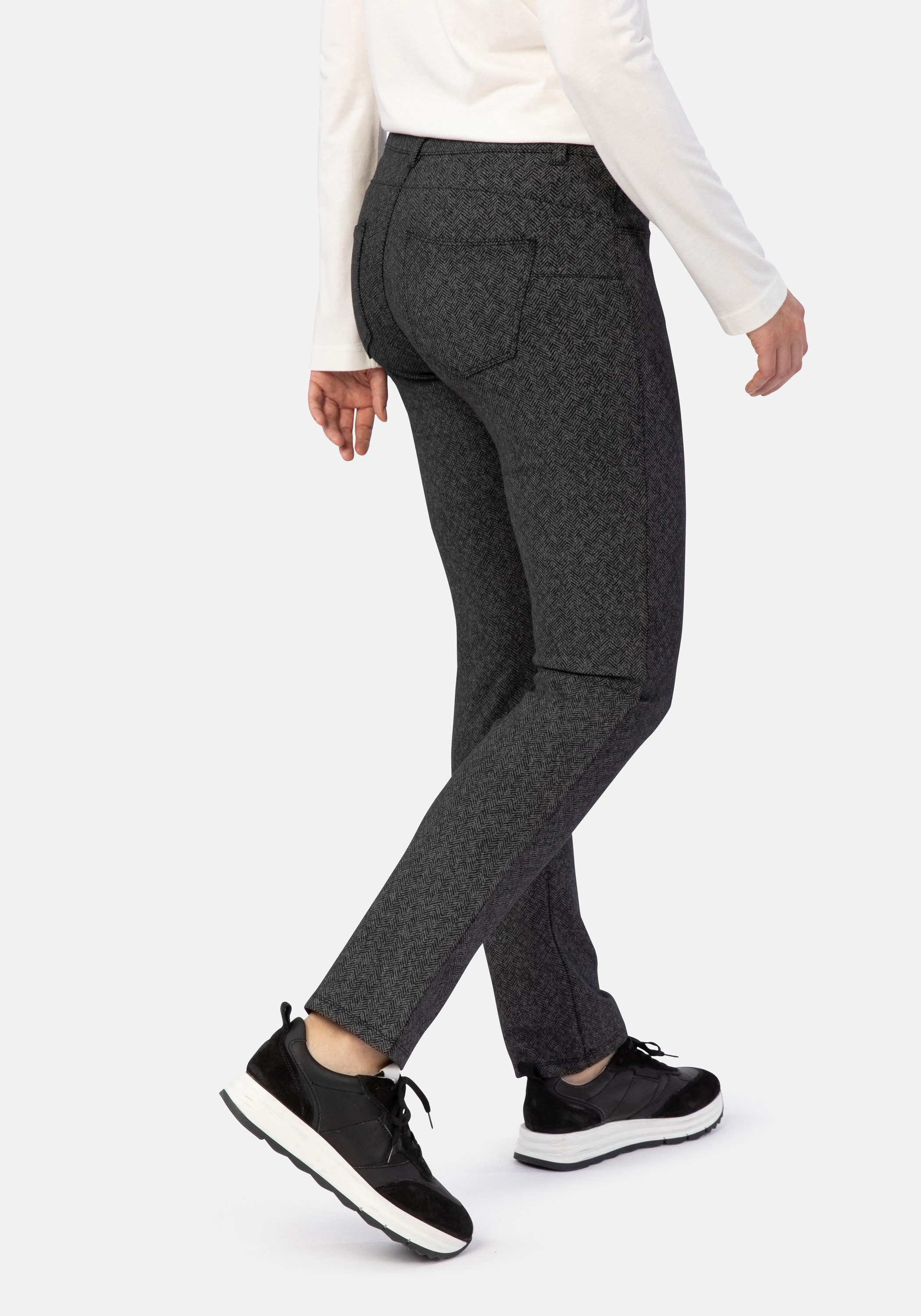 STOOKER WOMEN 5-Pocket-Hose Milano Jersey Print Magic Shape Fit Jeans Casual Printed, Bedruckt Magic Shape Effekt für Damen – Bild 2 von 4