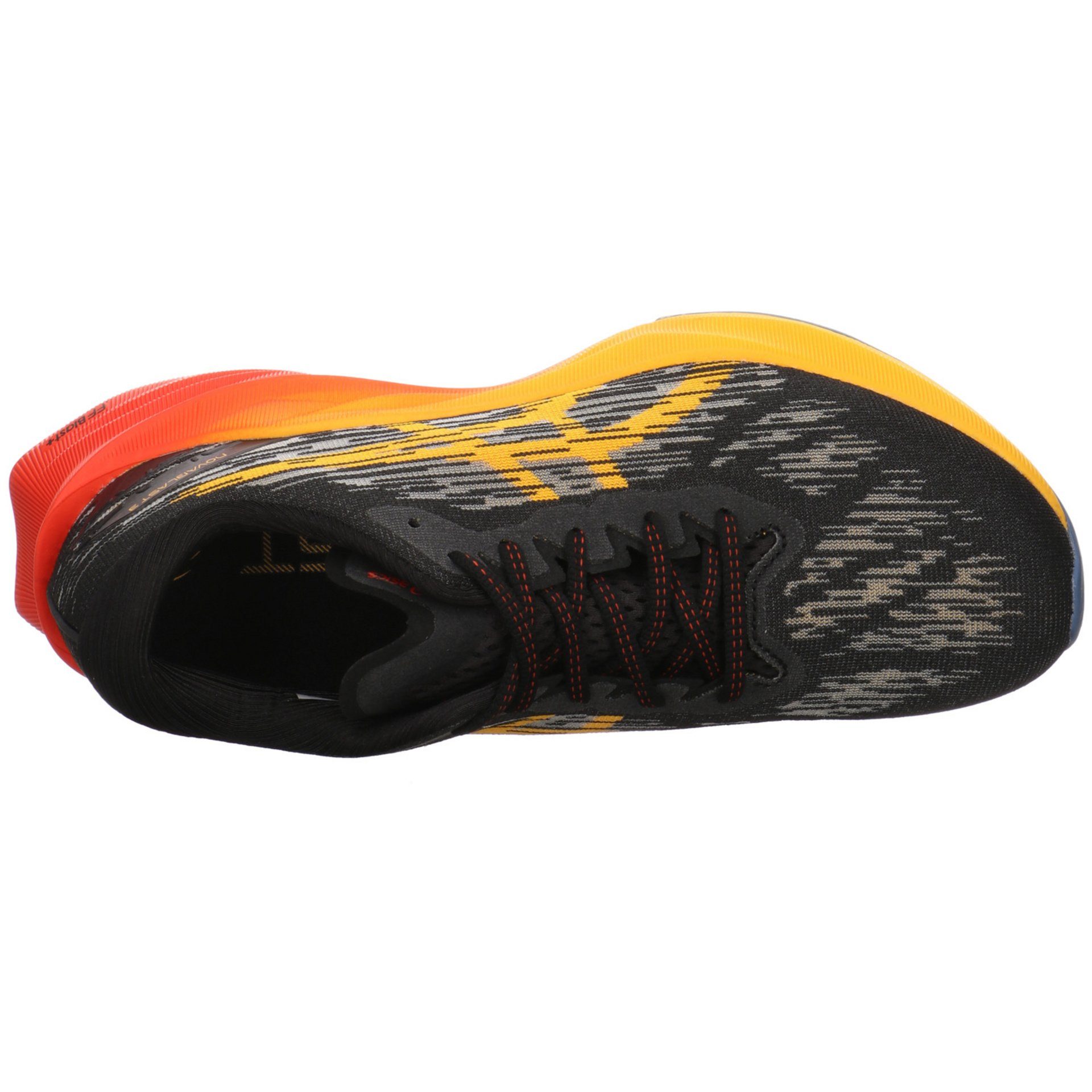 Sportschuh BLACK/AMBER Novablast gemustert Sneaker Textil Asics 3 Textil