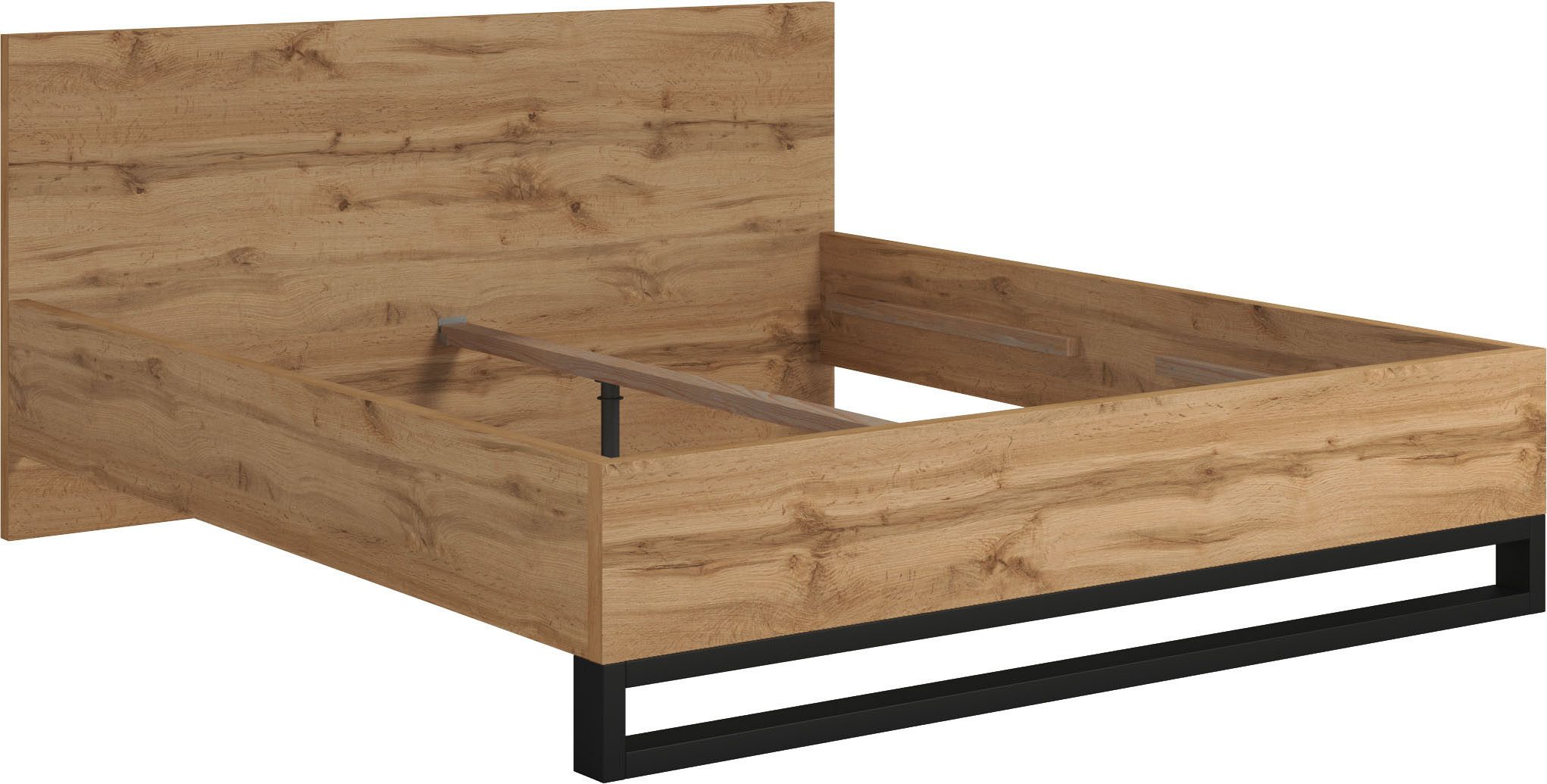 Home affaire Bettgestell Bronne, Made in Europe, industrial Style, moder un günstig online kaufen