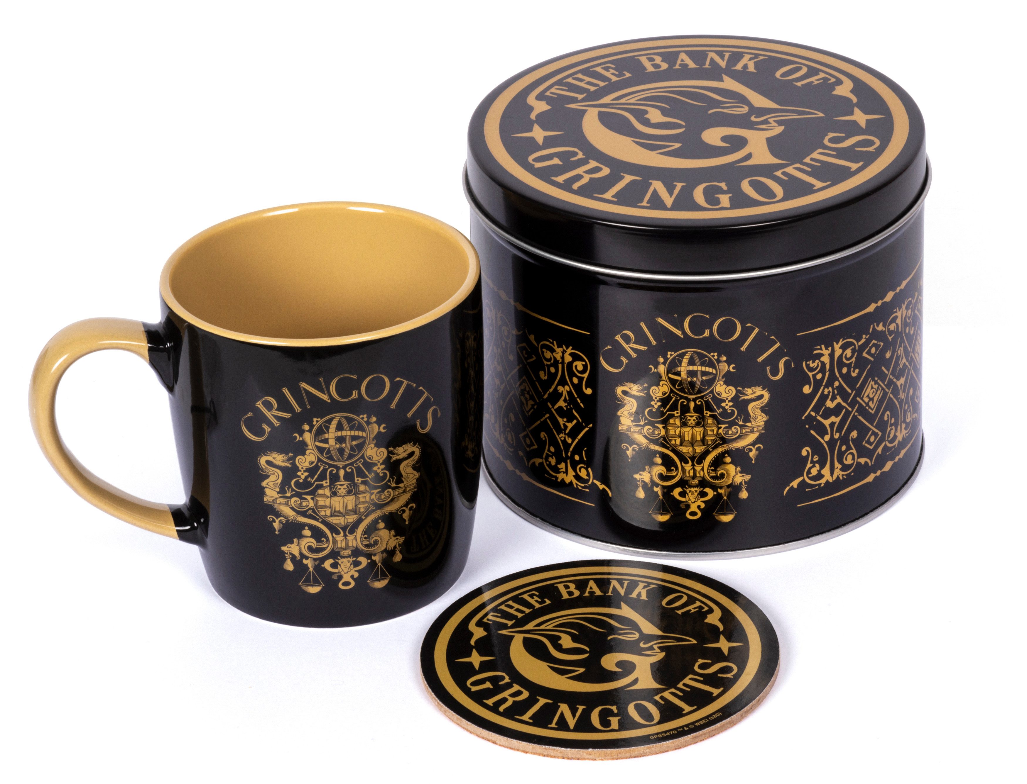 PYRAMID Tasse Geschenkdose - Gringotts (NEU & OVP)