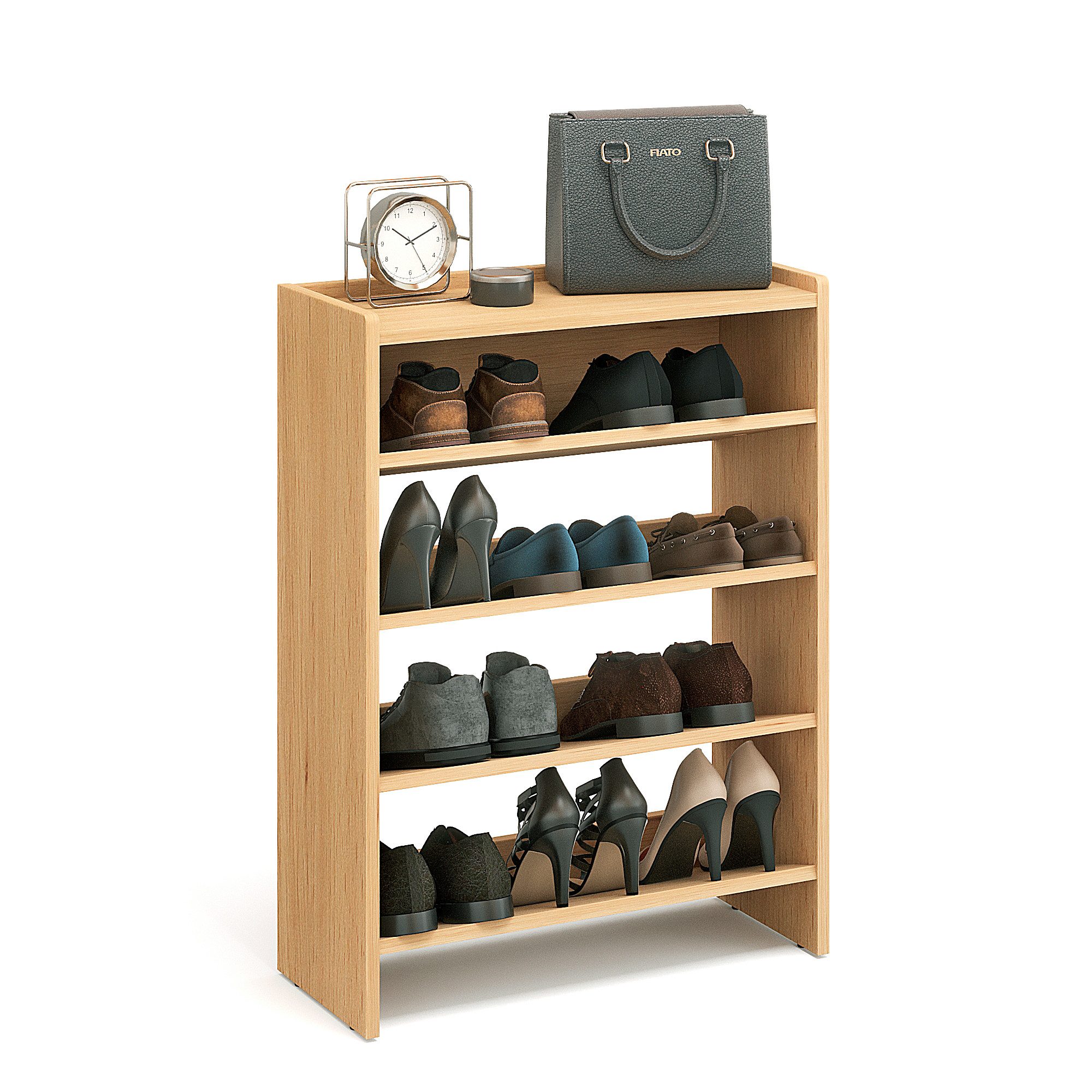 KOMTO Schuhregal Elexis 4 Schmal - günstig online kaufen