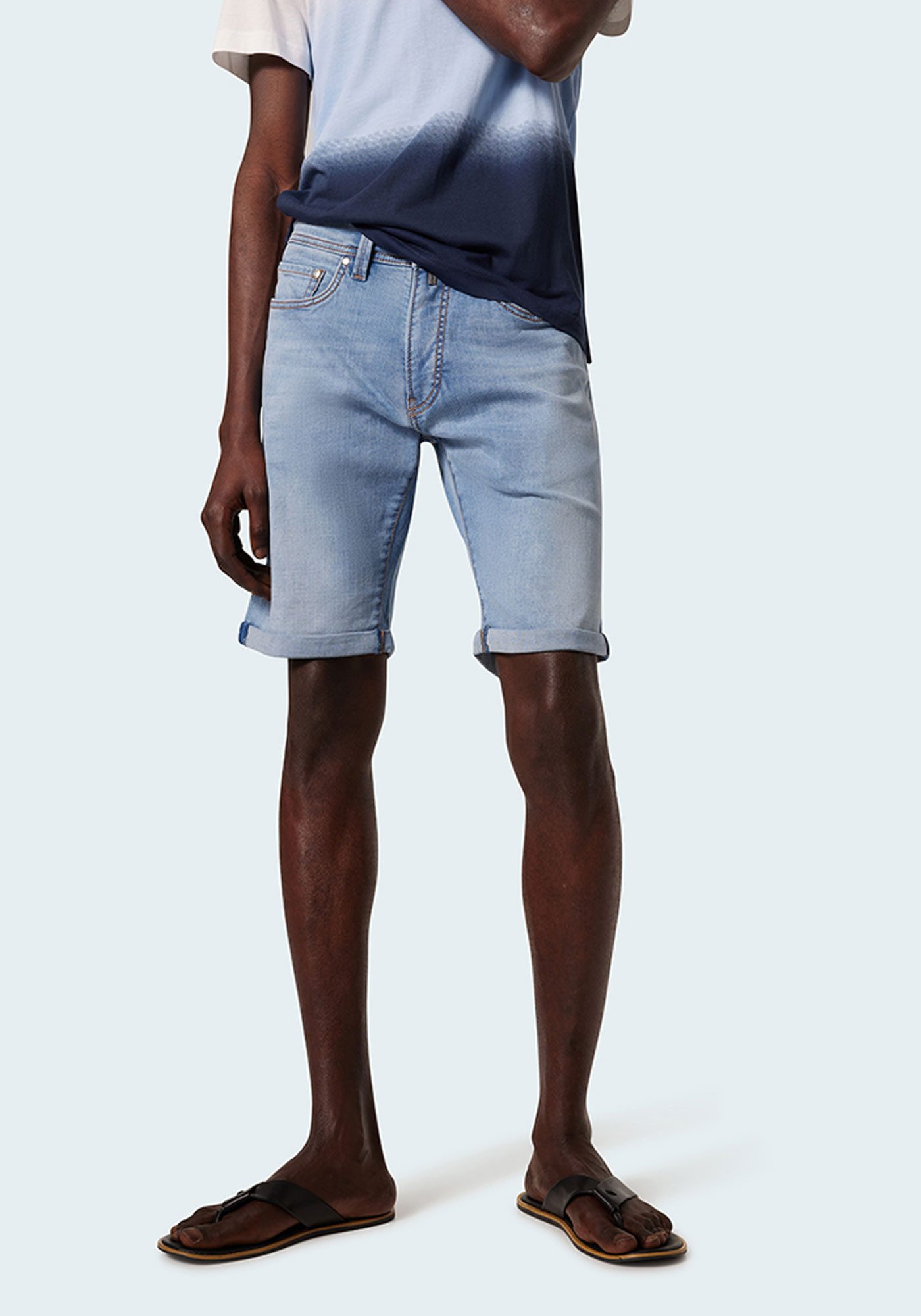 Pierre Cardin Jeansshorts Lyon Bermuda super günstig online kaufen