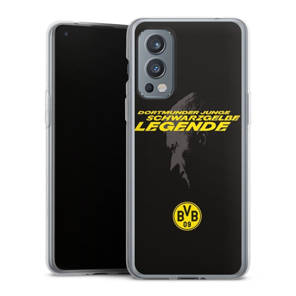 DeinDesign Handyhülle Marco Reus Borussia Dortmund BVB Danke Marco Schwarzgelbe Legende, OnePlus Nord 2 5G Silikon Hülle Bumper Case Handy Schutzhülle