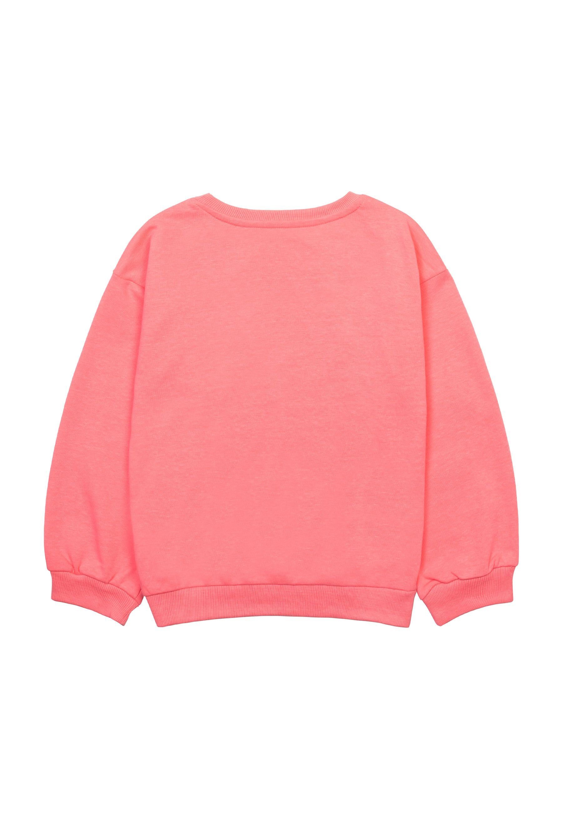 Korallrot mit (3y-14y) Muster Modische Sweatshirt MINOTI Sweatshirt