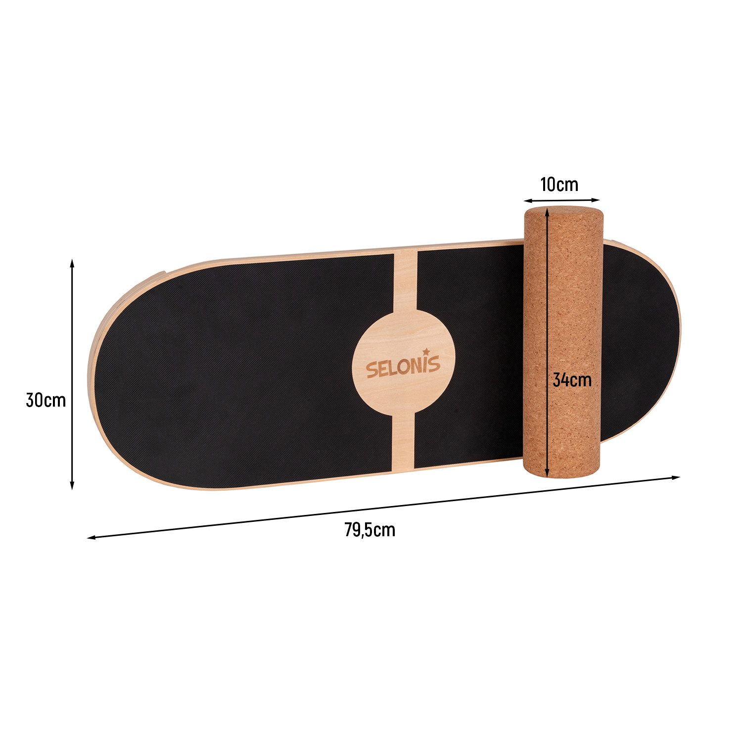 SELONIS Balanceboard BB-100X, Balancebrett für Kinder