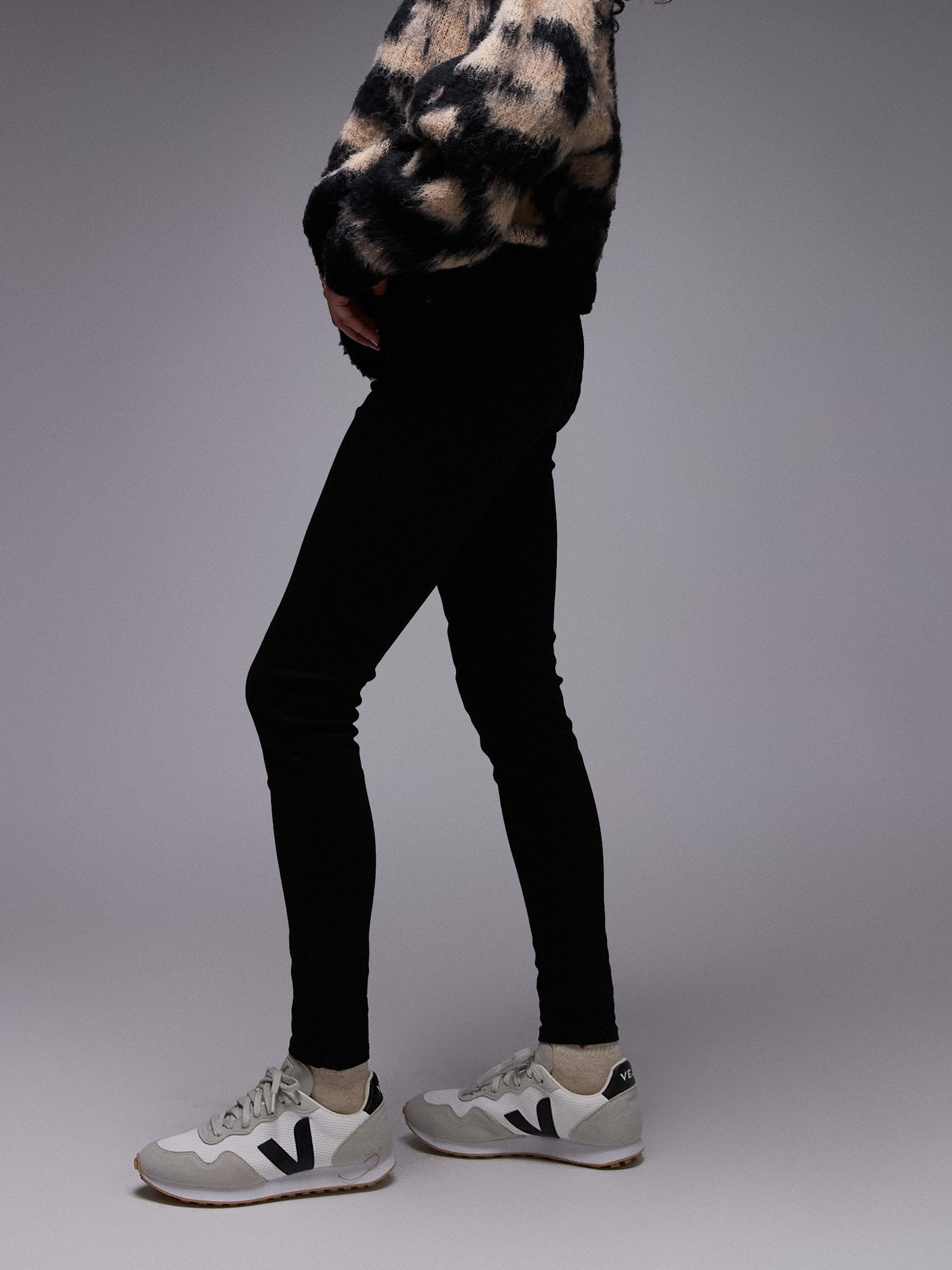 TOPSHOP Skinny-fit-Jeans TSJAMIE HR SLIM DNM JEANS BL NOOS Baumwollmischung, skinny fit, high waist