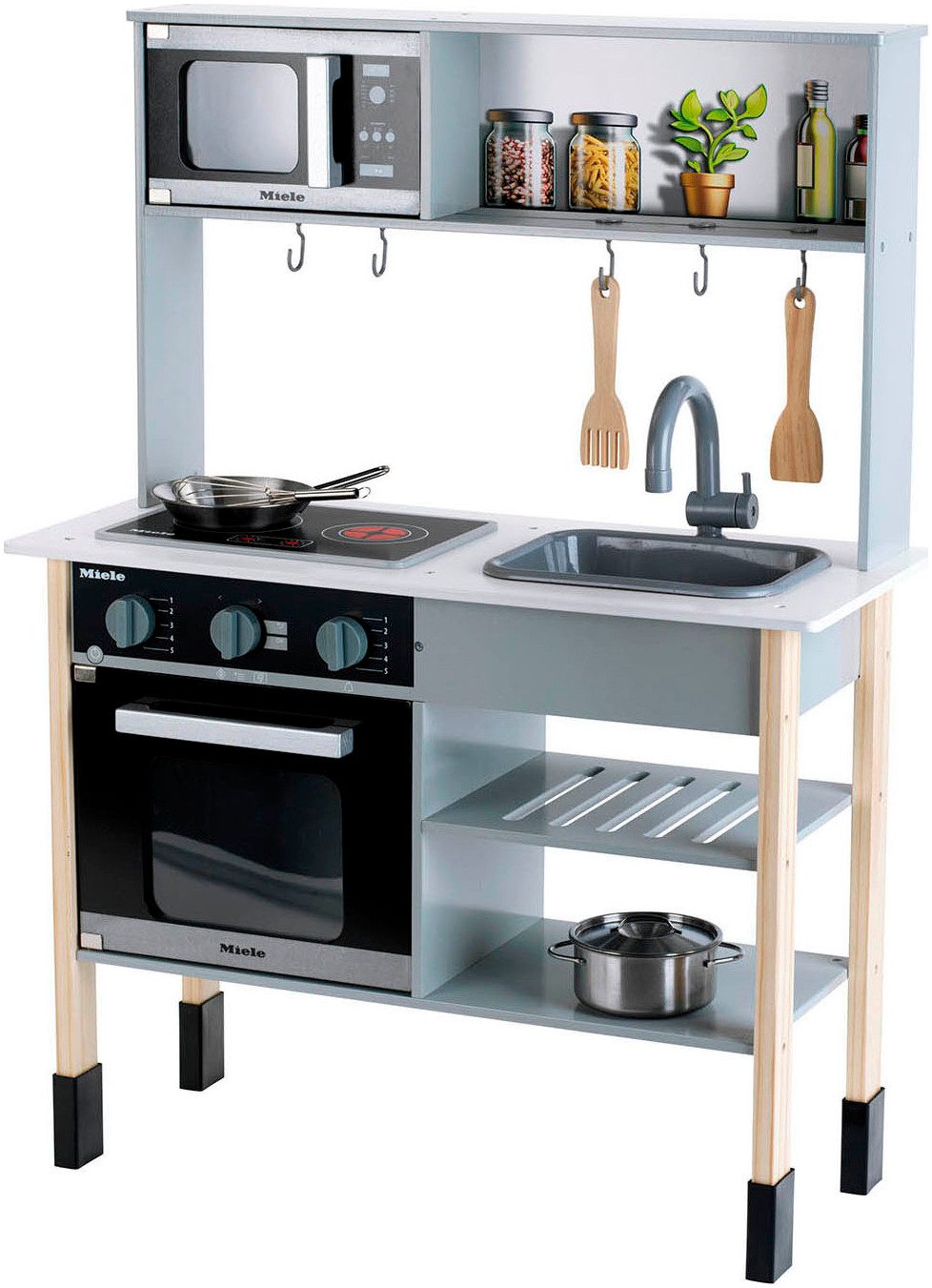 Klein Spielküche Miele MDF, mit Zubehör günstig online kaufen