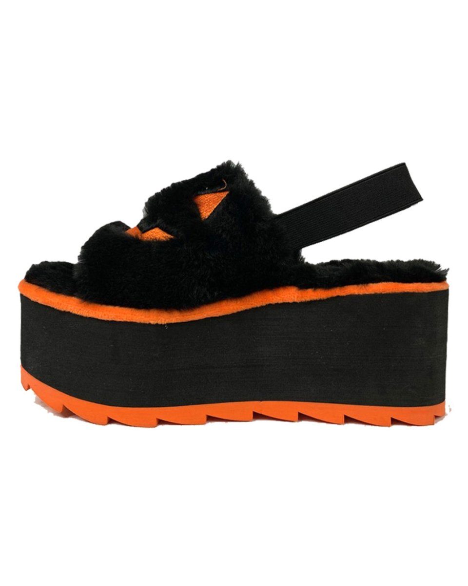 O'Lantern Dekofigur mit Lilly Plateausandalen Plüsch Jack Horror-Shop al