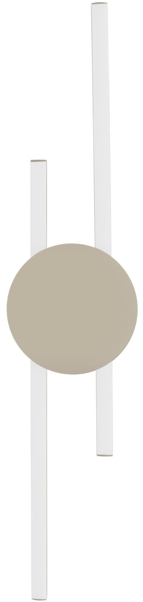 EGLO Deckenleuchte VENTICELLO Deckenlampe - Alu - LED;LED - 20W;0,91W - IP20, LED fest integriert, Warmweiß, Wohzimmerlampe, Esszimmerlampe, Flur, Schlafzimmer, L75 x B20 x H5,5cm