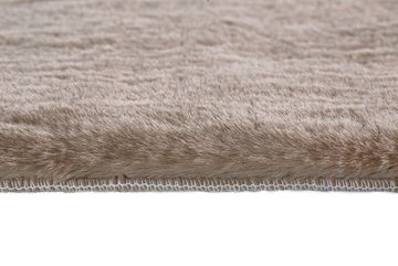Hochflor-Teppich Nerja, Home affaire, rechteckig, Höhe: 35 mm, Uni Farben, besonders kuschelig und weich durch Microfaser