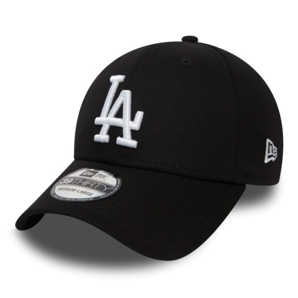 New Era Baseball Cap New Era 39THIRTY Cap League Essential Los Angeles Dodgers black/white