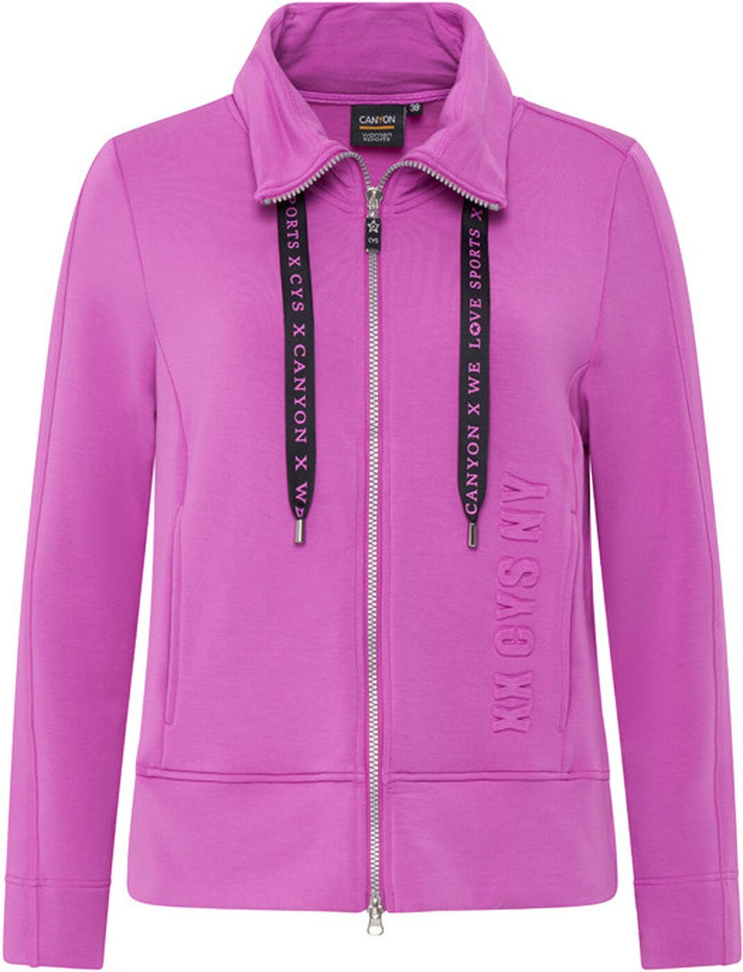 Canyon Funktionsjacke Lounge-Jacke DARK BERRY