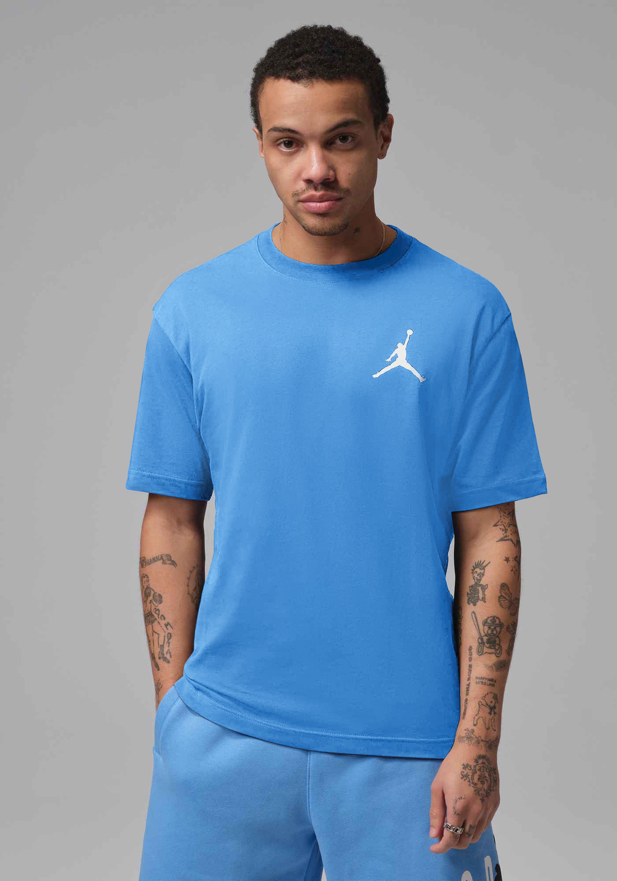 Jordan T-Shirt M J JUMPMAN SS LBR TEE 2 leichtes Material, schnell trocknend, sportliche Passform