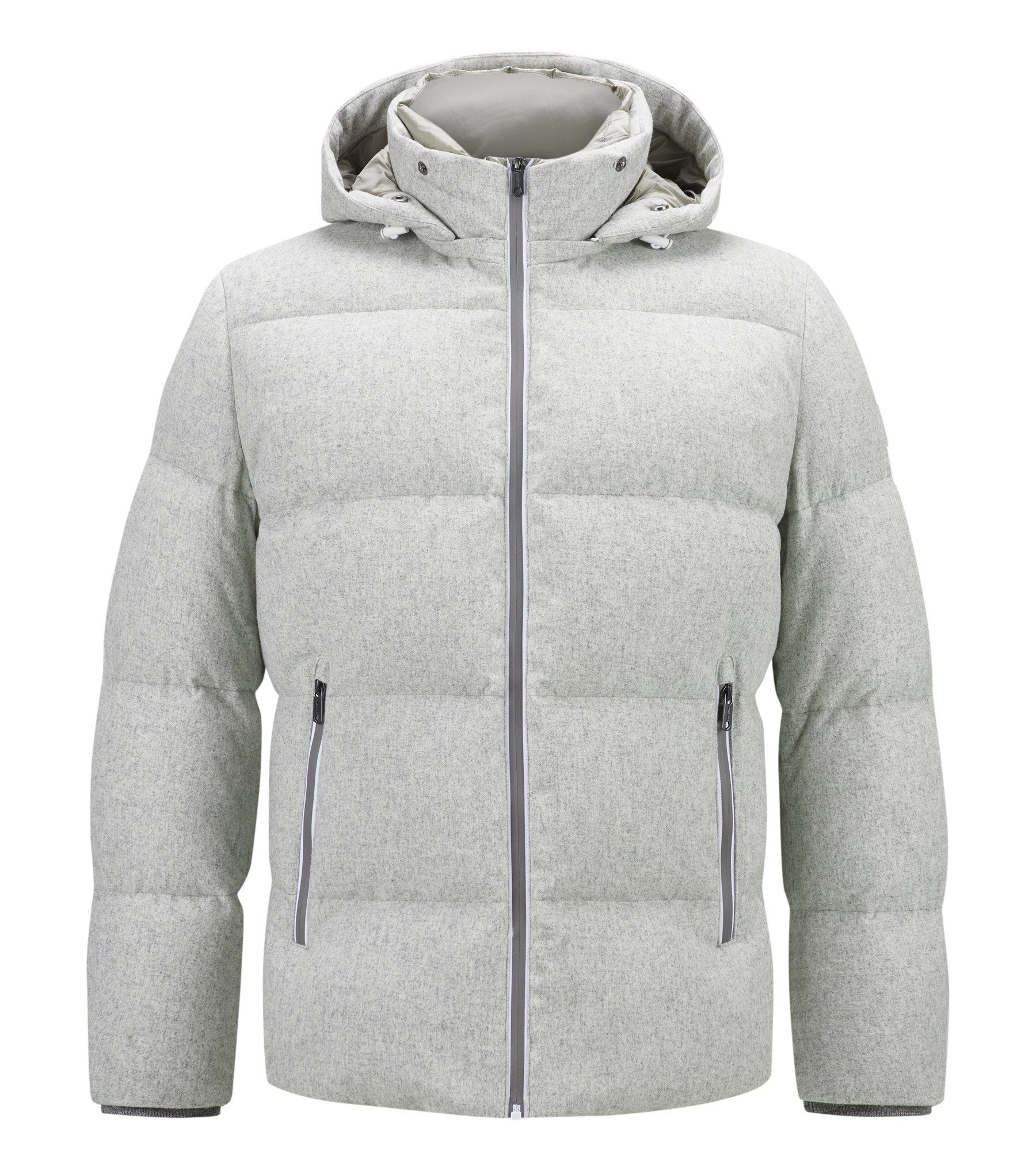 Milestone Steppjacke MSSpencer_Sorona edle Wollmischung mit Melange-Optik u günstig online kaufen