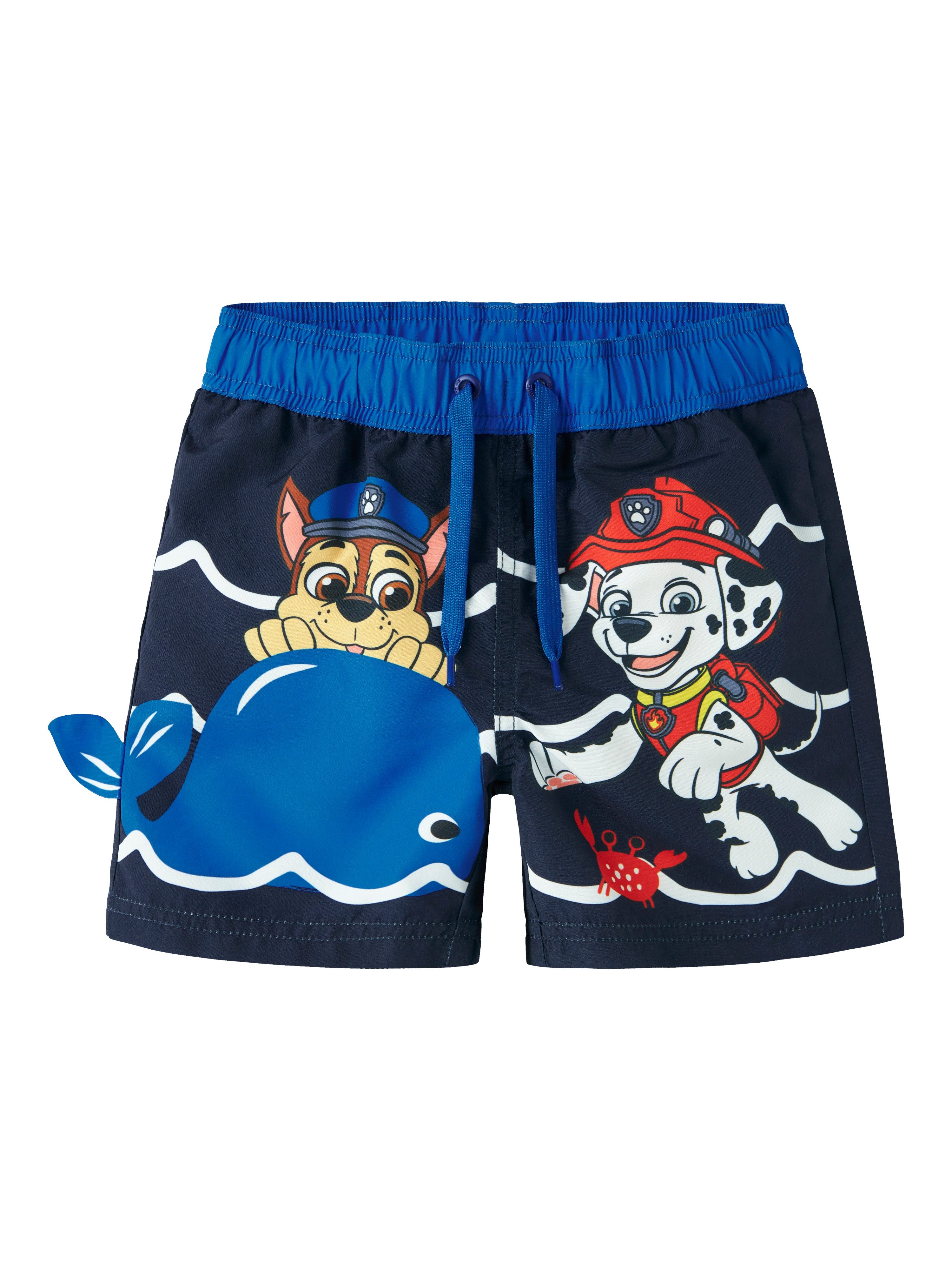 Name It Badehose NMMMIKI PAW LONG SWIMSHORTS CPLG mit hochwertigem Paw Patrol Motiv