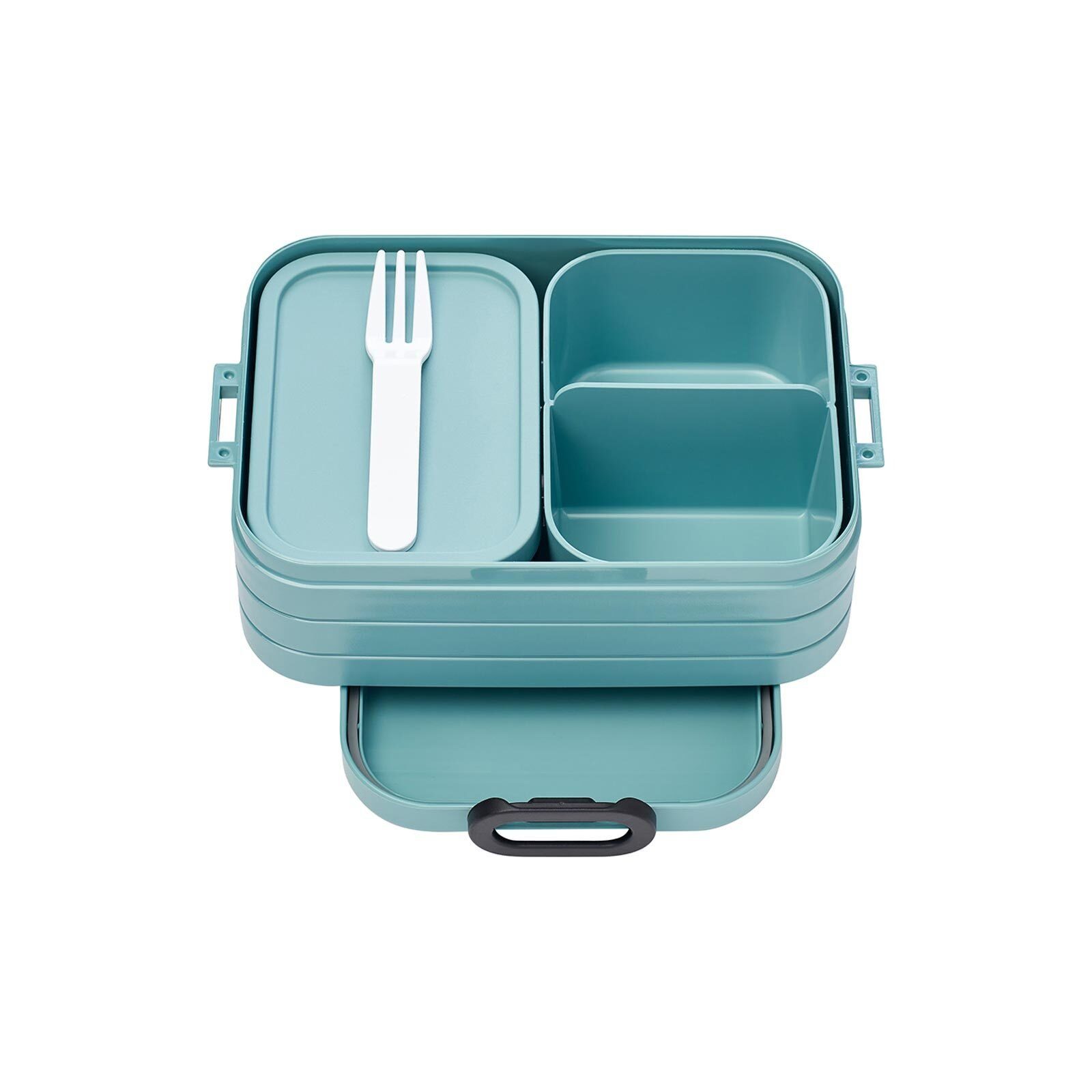 Mepal Lunchbox Take a Break Midi Bento-Lunchbox 900 ml, Material-Mix, (1-tlg), Spülmaschinengeeignet Nordic Green | Lunchboxen