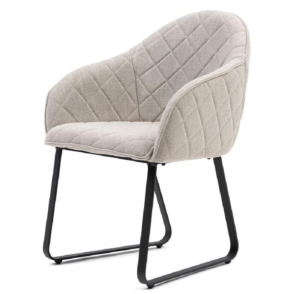 Rivièra Stuhl Maison Ritz Armchair Esszimmerstuhl Linen Mouliné Flax