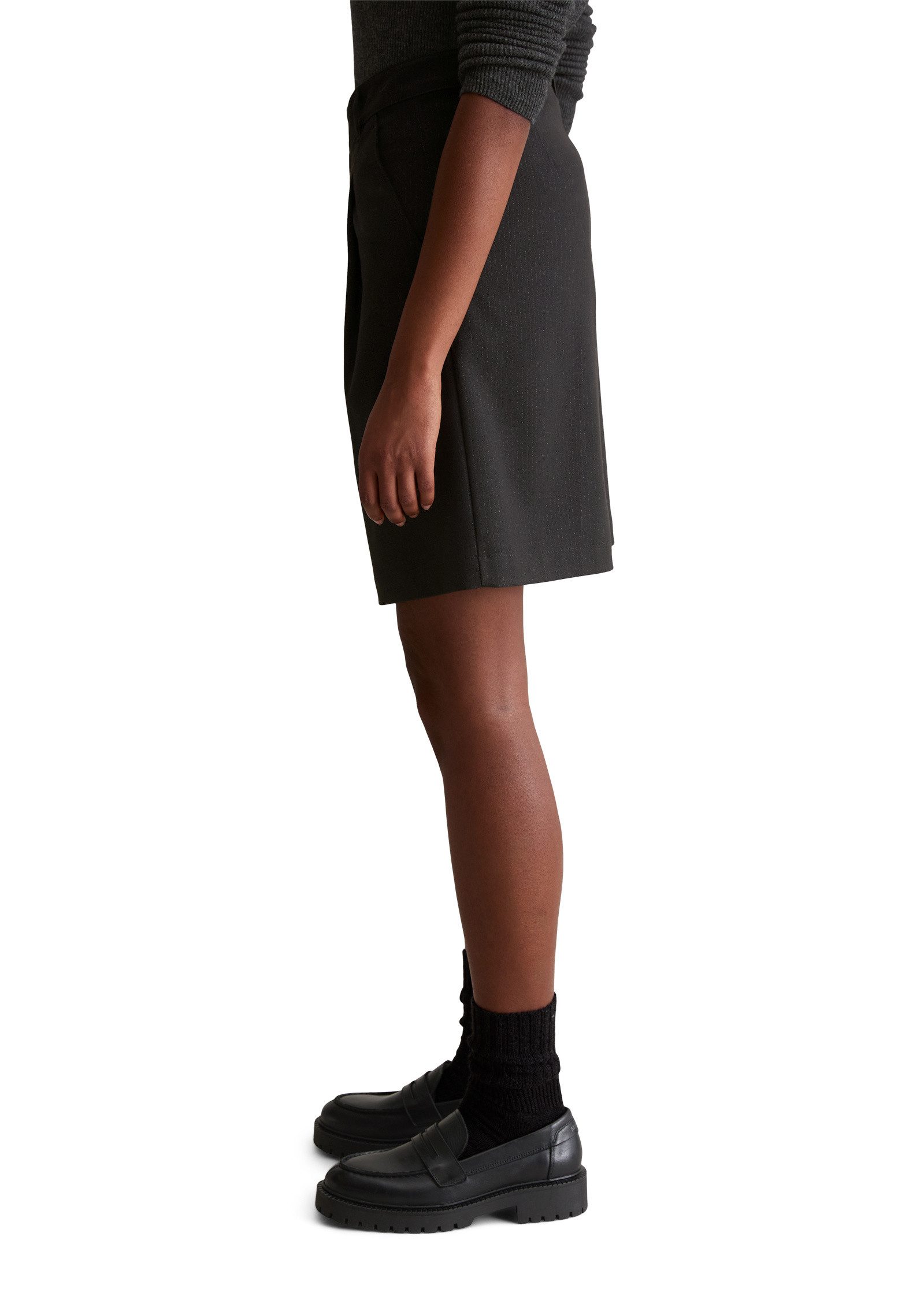 Marc O'Polo DENIM Shorts mit Glitzergarn günstig online kaufen