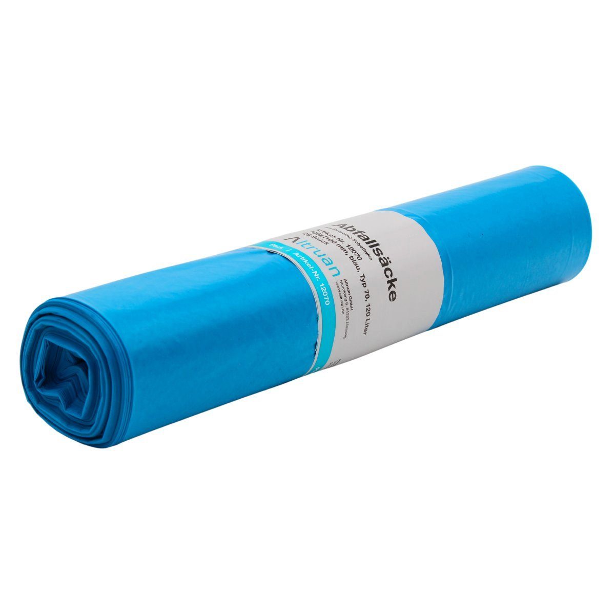 Altruan Fangsack Altruan Müllsack 120 Liter Typ 70, 12070 Premium, blau, (1-tlg)