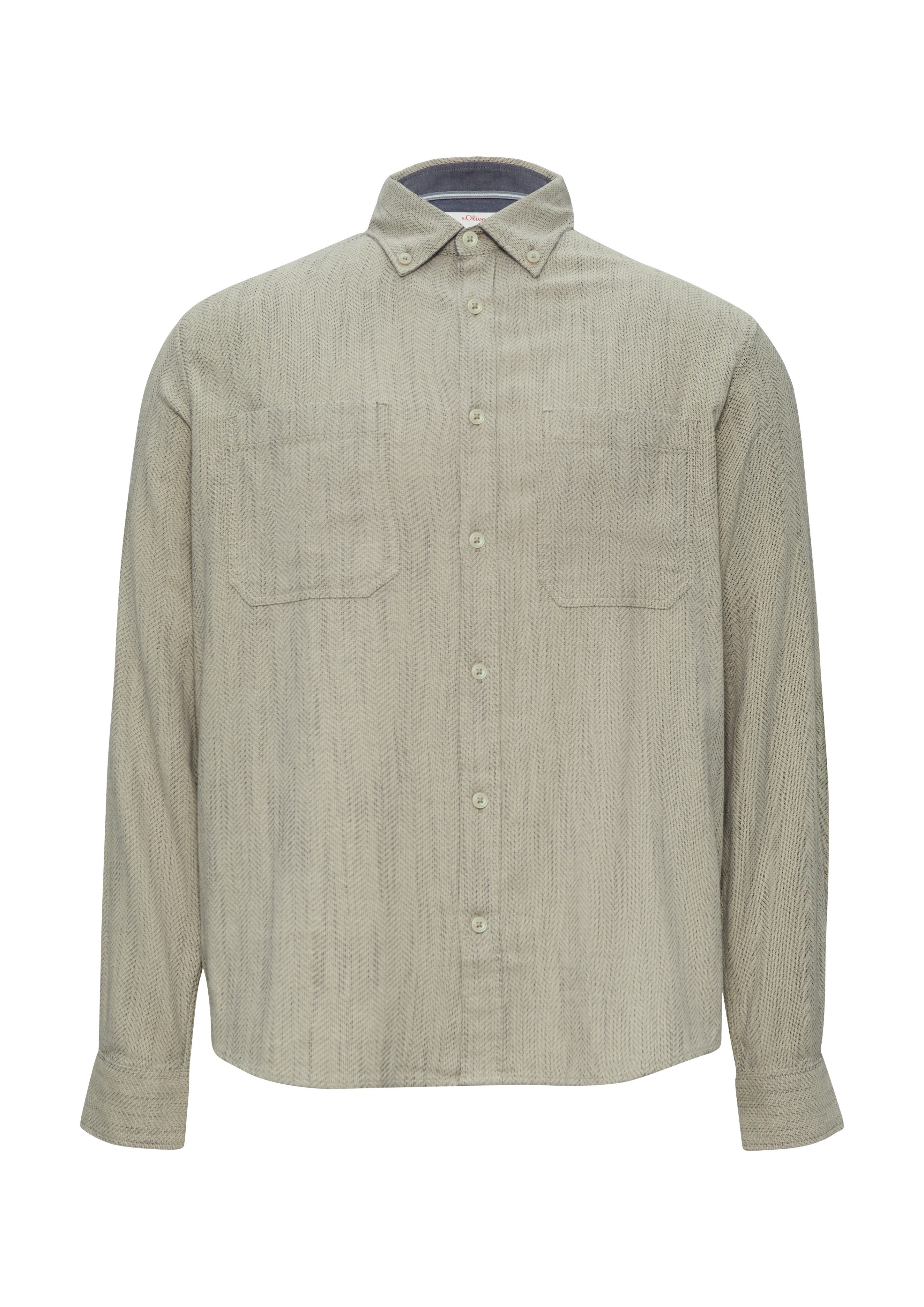 s.Oliver Langarmhemd mit Taschen