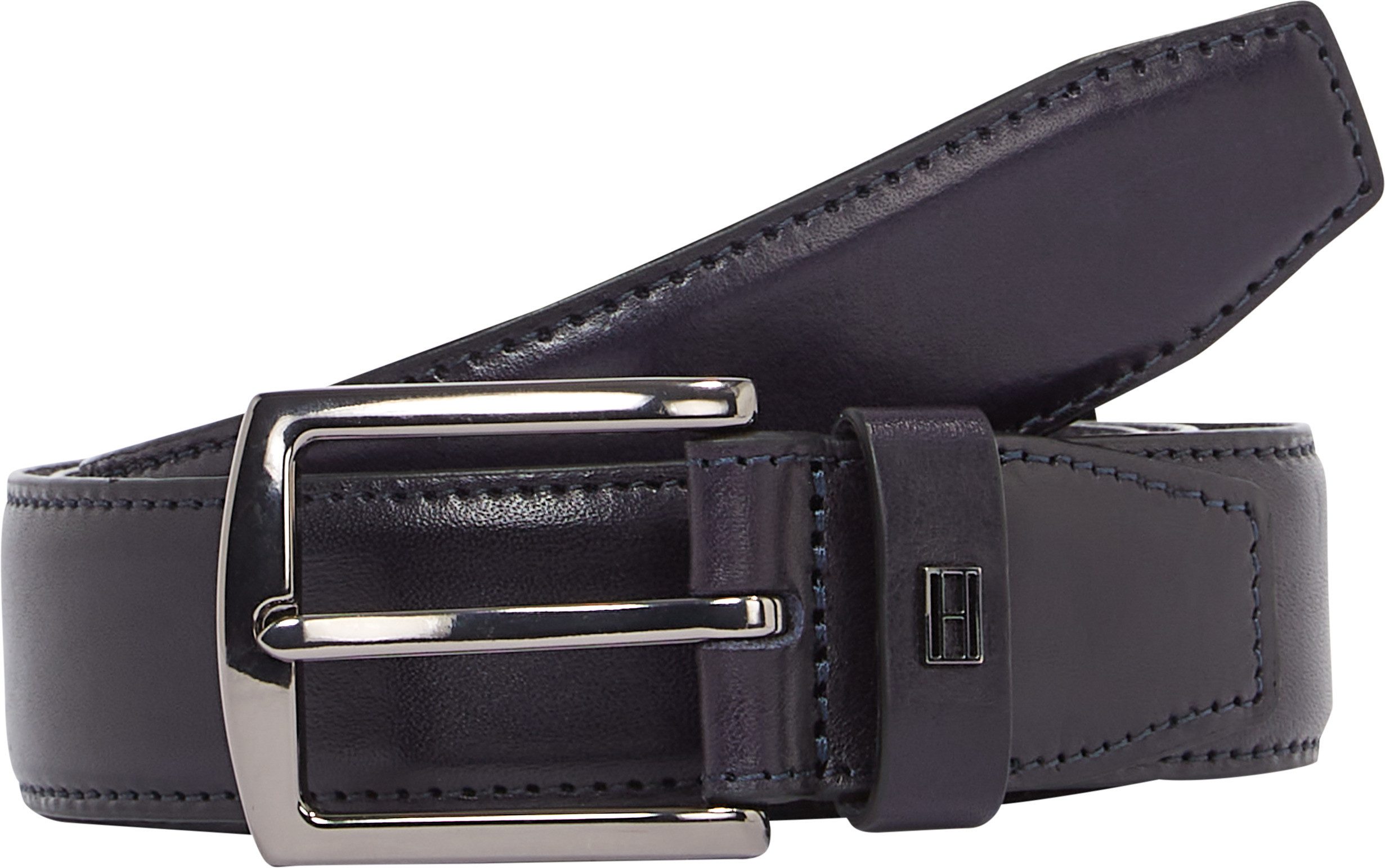 Tommy Hilfiger Ledergürtel DENTON ELEVATED 3.5 Größenverstellbar günstig online kaufen