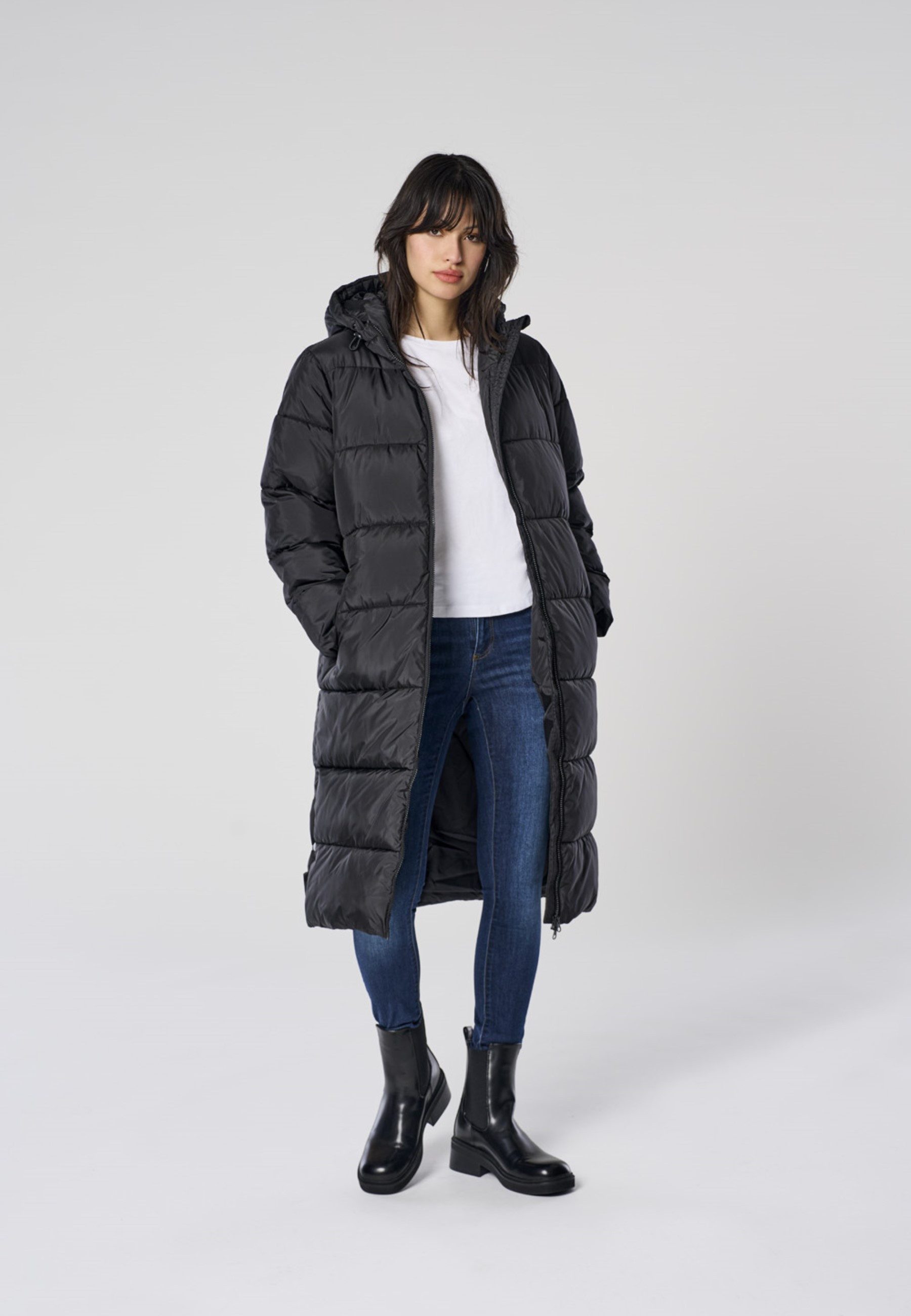 ONLY Steppmantel ONLMONTANA LONG PUFFER JACKET NOOS OTW Kunstfaser