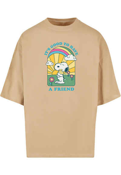 Merchcode T-Shirt Merchcode Herren Peanuts - It's good to have a friend Huge Tee (1-tlg)