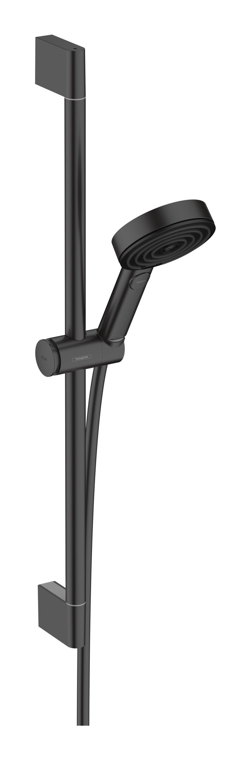 hansgrohe Stangenbrause-Set Pulsify Select S 105, Höhe 66.9 cm, 3 Strahlart(en), Brauseset 3jet EcoSmart Relaxation 650 mm