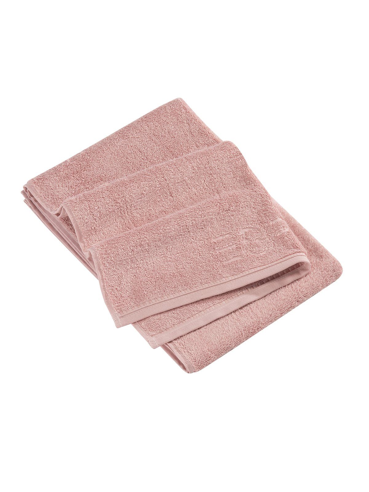 Esprit Handtücher Handtücher Collection MODERN SOLID, Frottier (Stück, 1-St), hohe Markenqualität rose