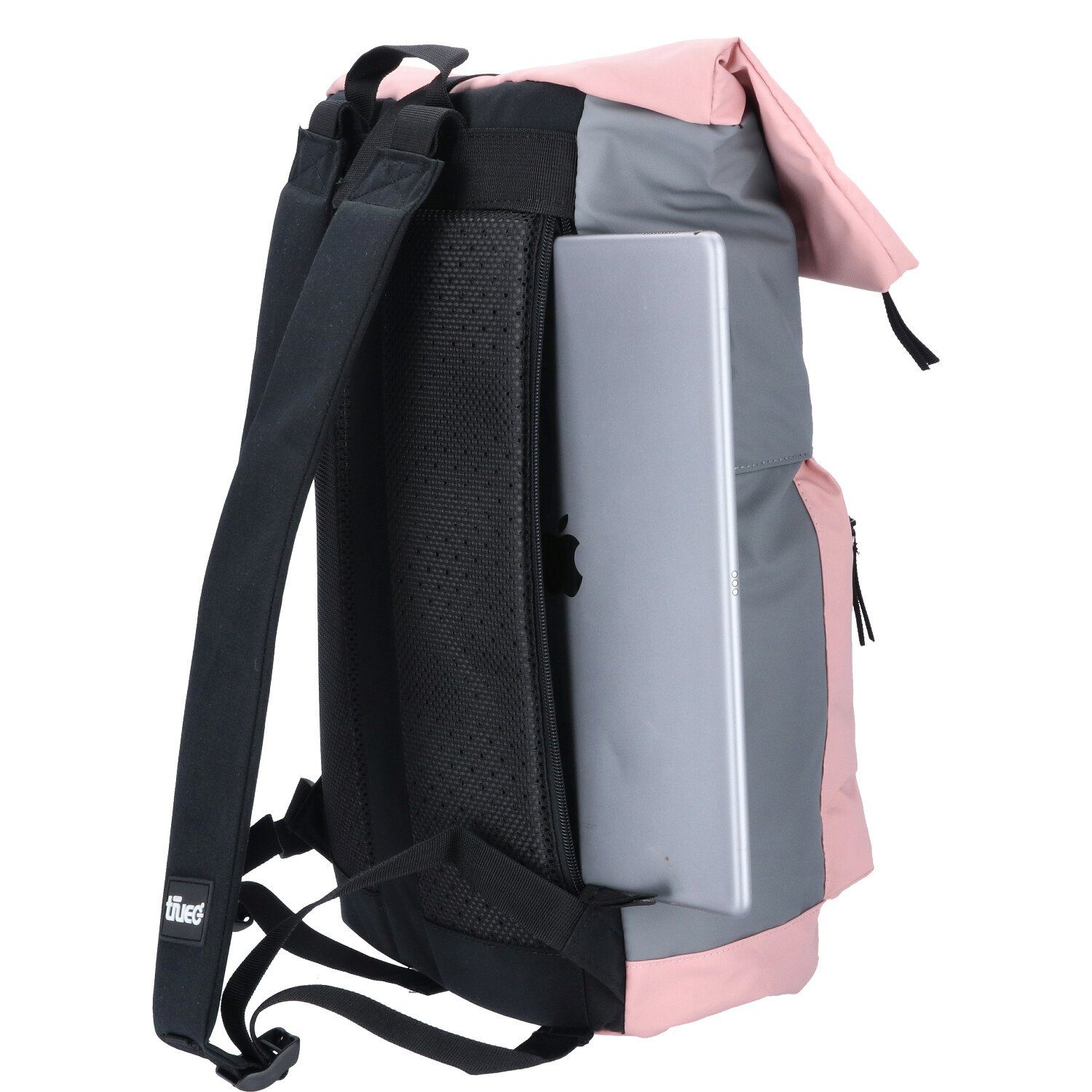 Freizeit TheTrueC rose/grey Rucksack Edinburgh (Stück, Rucksack TheTrueC Stück)