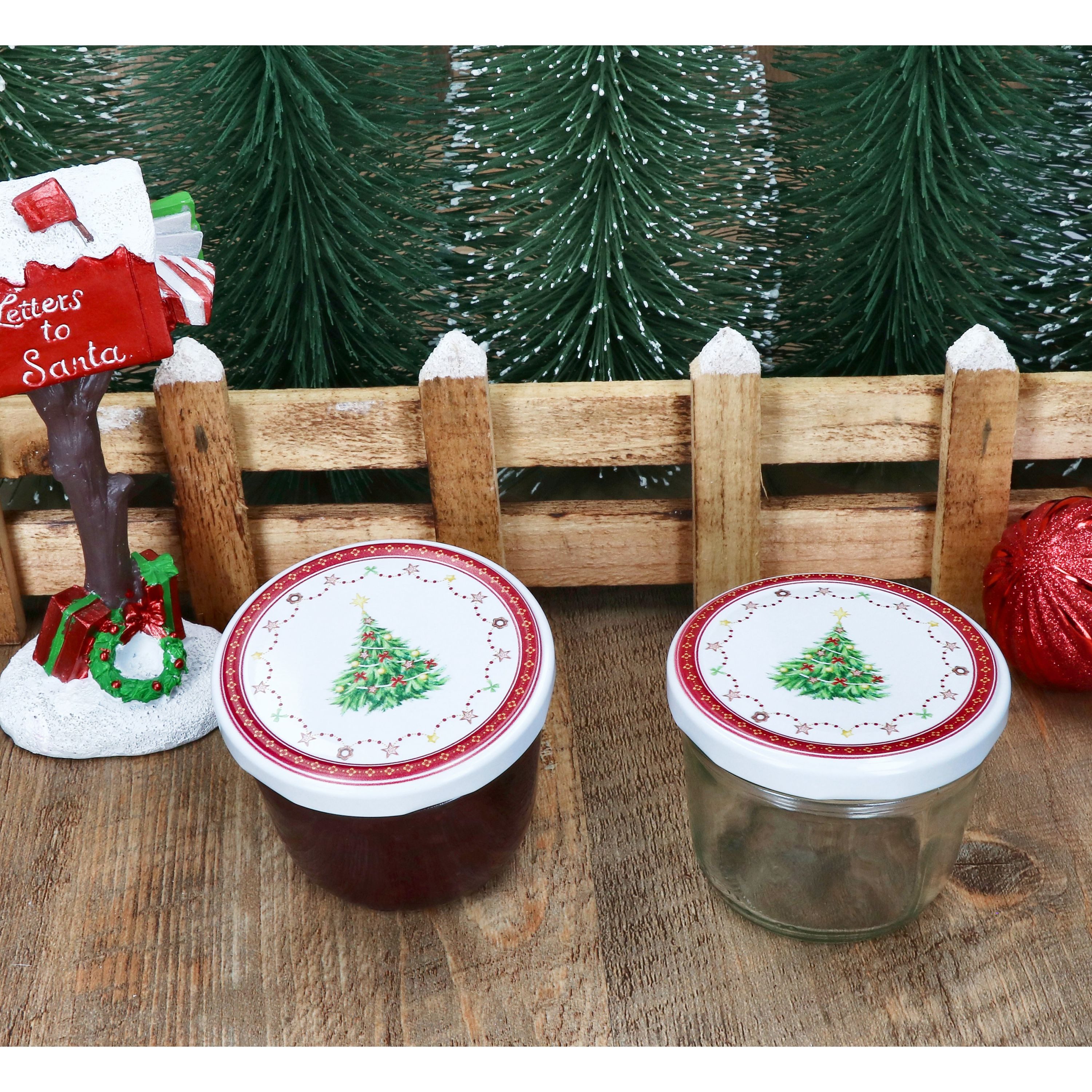 MamboCat Einmachglas 25er Set Sturzglas 230ml Einmachglas + TO-Deckel 82 Weihnachtstraum, Glas – Bild 3 von 5