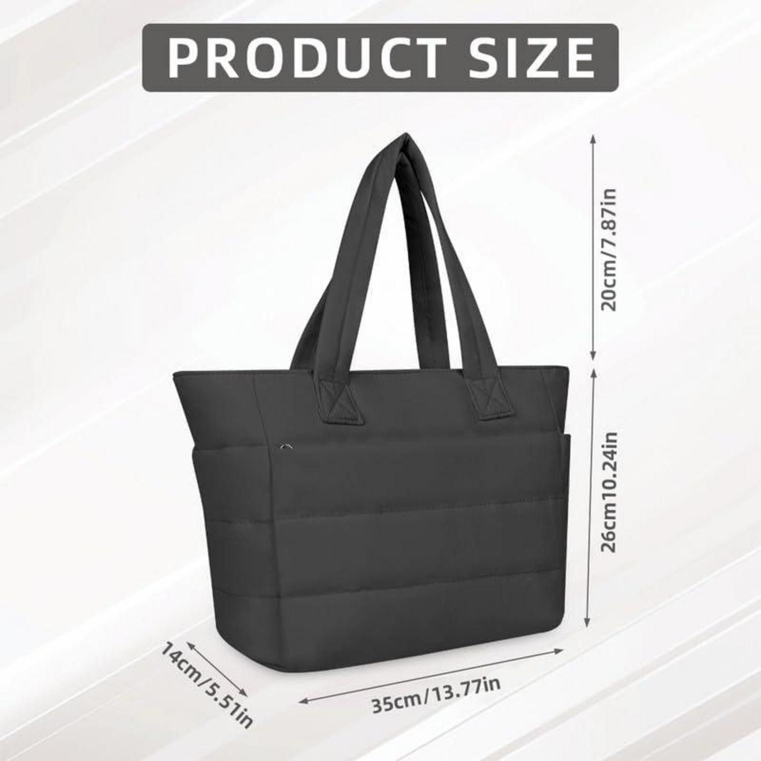 LuxusKollektion Schultertasche Große Puffer Schultertasche Damen günstig online kaufen