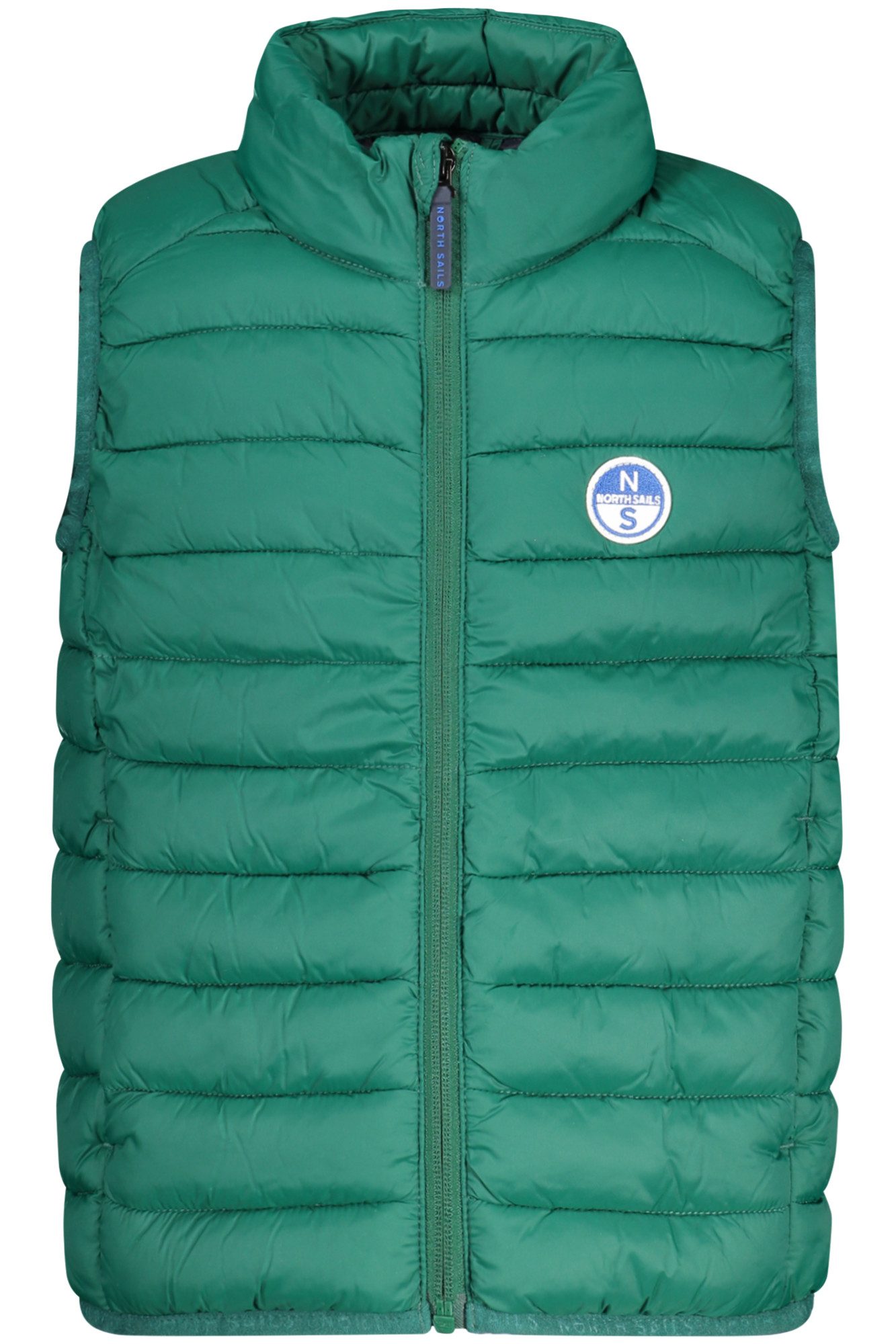 North Sails Outdoorjacke Ärmellose Kinderweste Grün - Wasserabweisend & Ozeanfreundlich