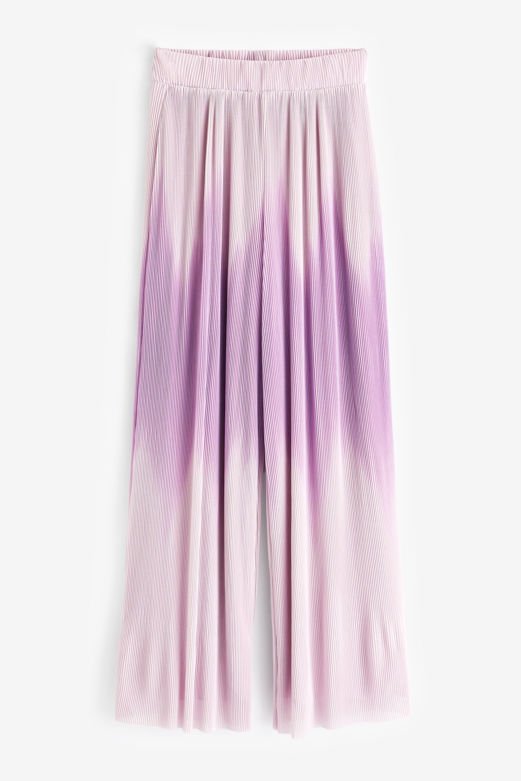 Next Stoffhose Plissierte Hose mit weitem günstig online kaufen