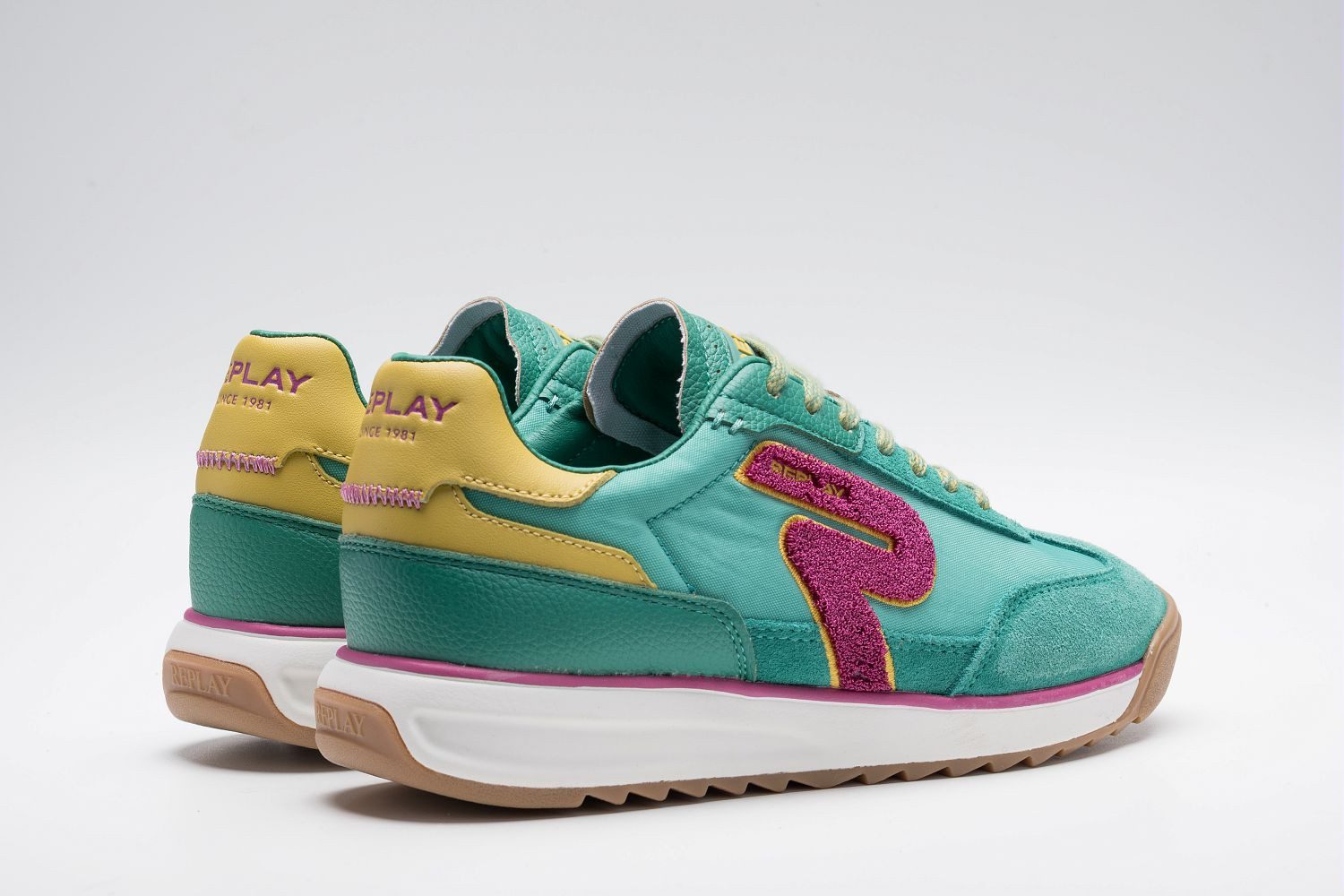 Replay Keilsneaker Trend-Sneaker, Halbschuh, Schnürschuh mit Profilsohle